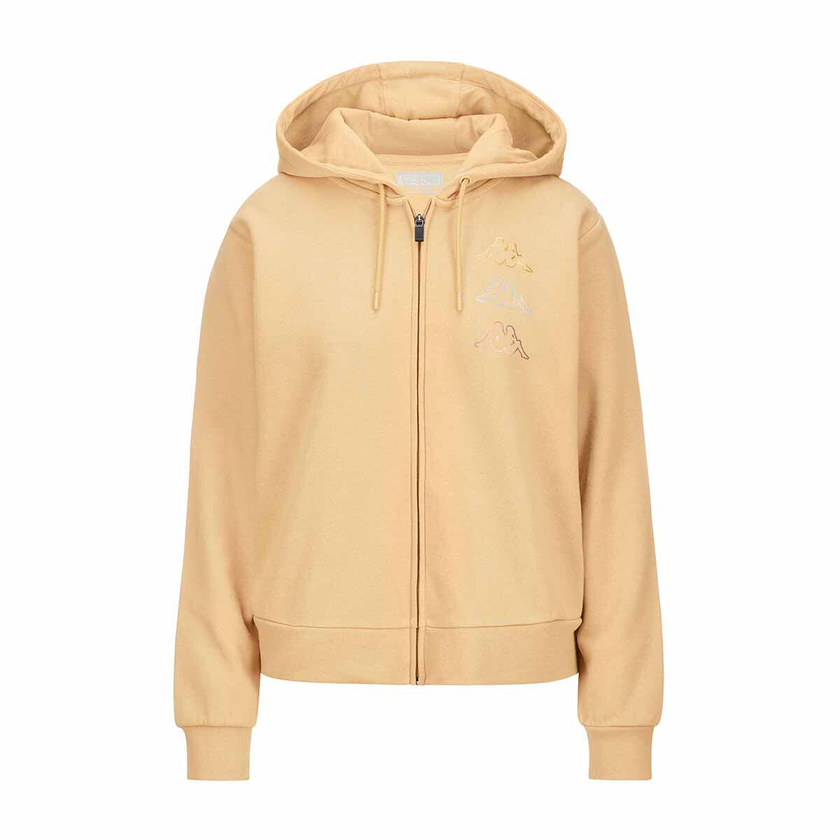 Bluza z kapturem Unisex Kappa Kaimi Beżowy