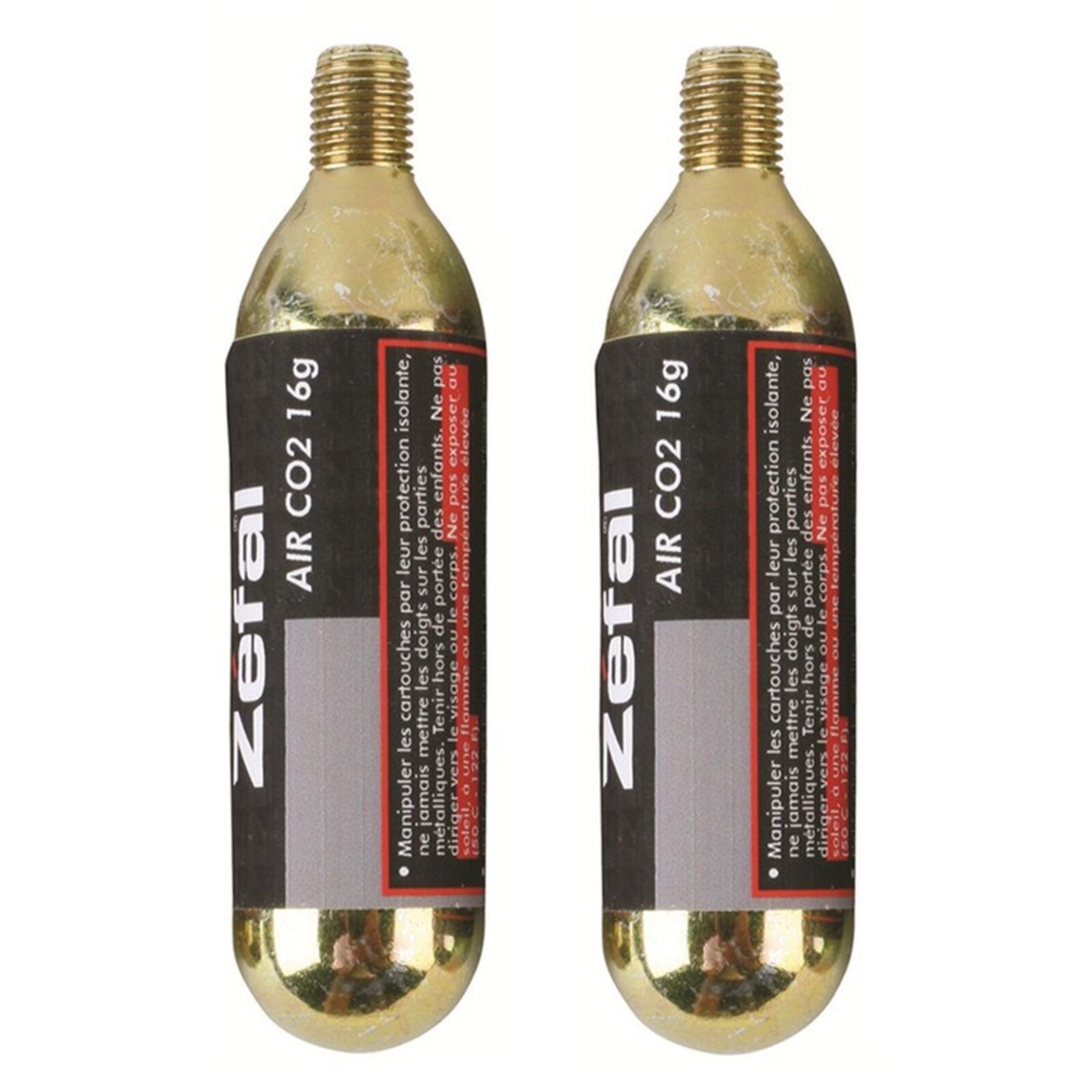 Blister z 2 wkładami powietrza z wkrętami Zefal co2 16 g