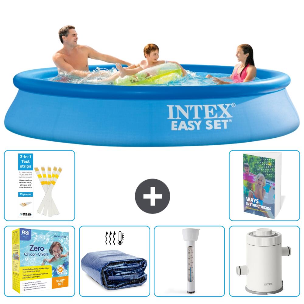 INTEX Basen Easy Set Okrągły - 305x61 cm - 7-częściowy S10