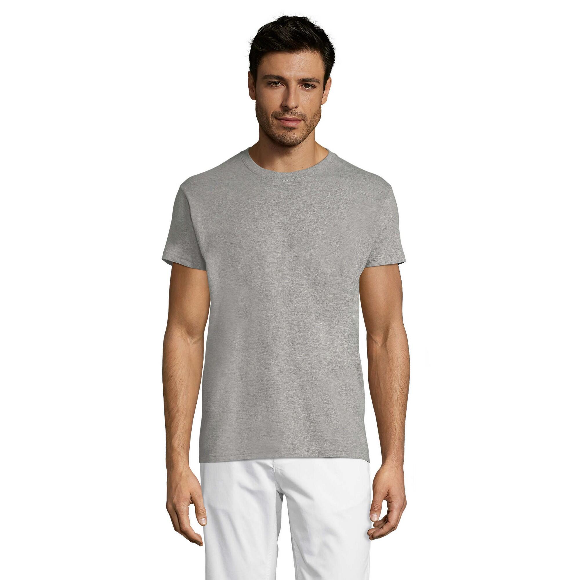 Koszulka Regent Melange Slim Unisex Dla Dorosłych