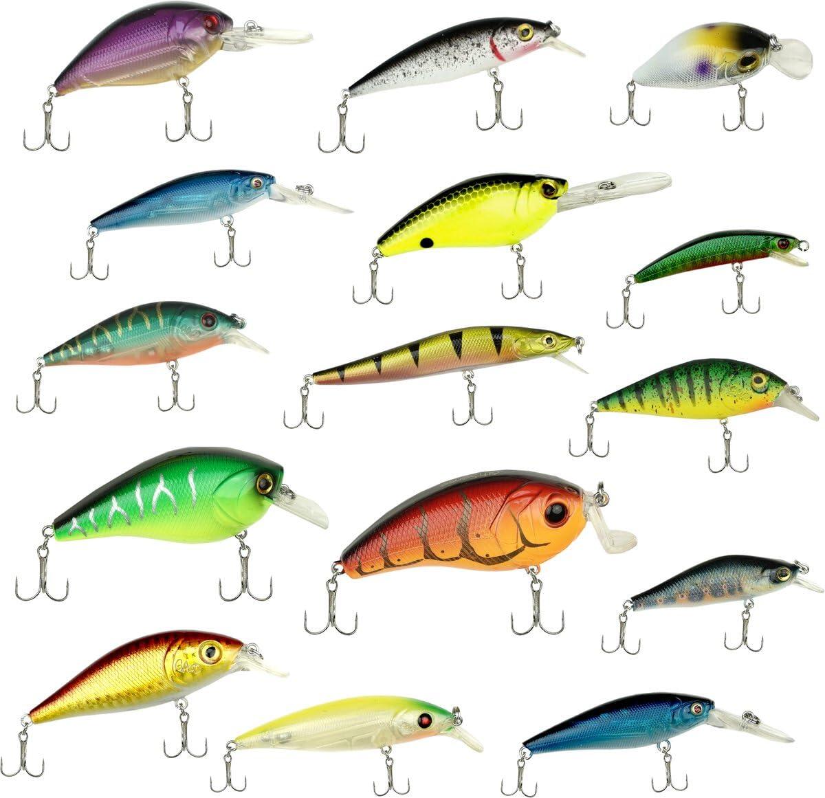 Crankbait zestaw 15 szt