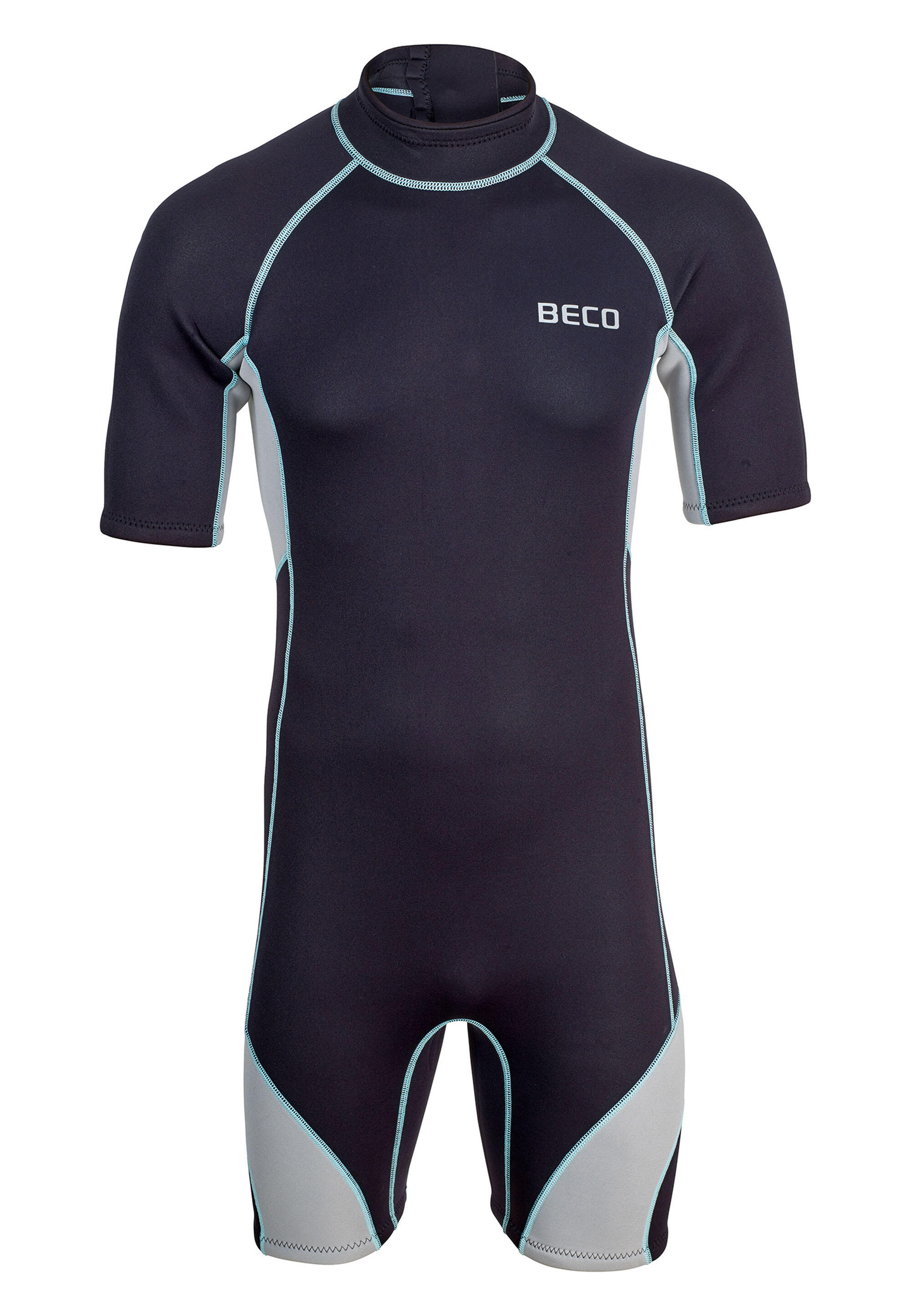 Beco En's Wetsuit Shorty Naxos | Black/grey