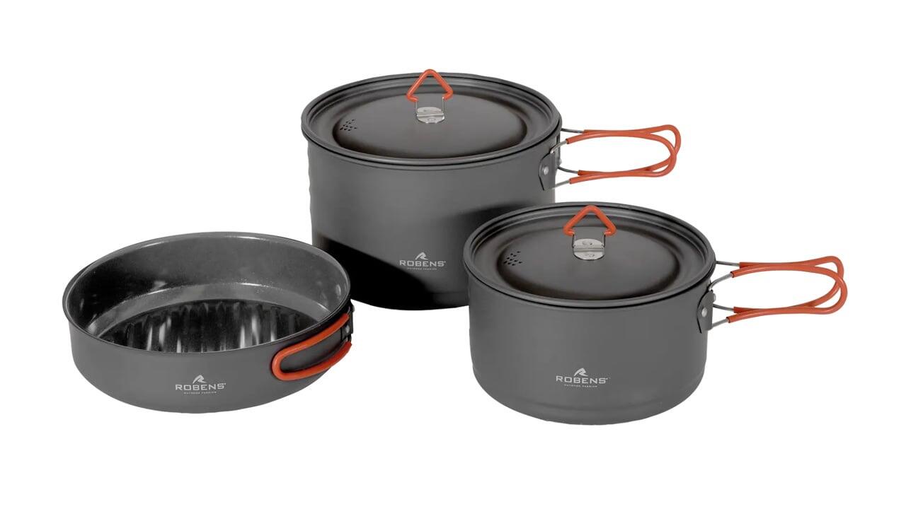 Zestaw garnków Robens Basecamp Pro Ceramic Cook Set XL