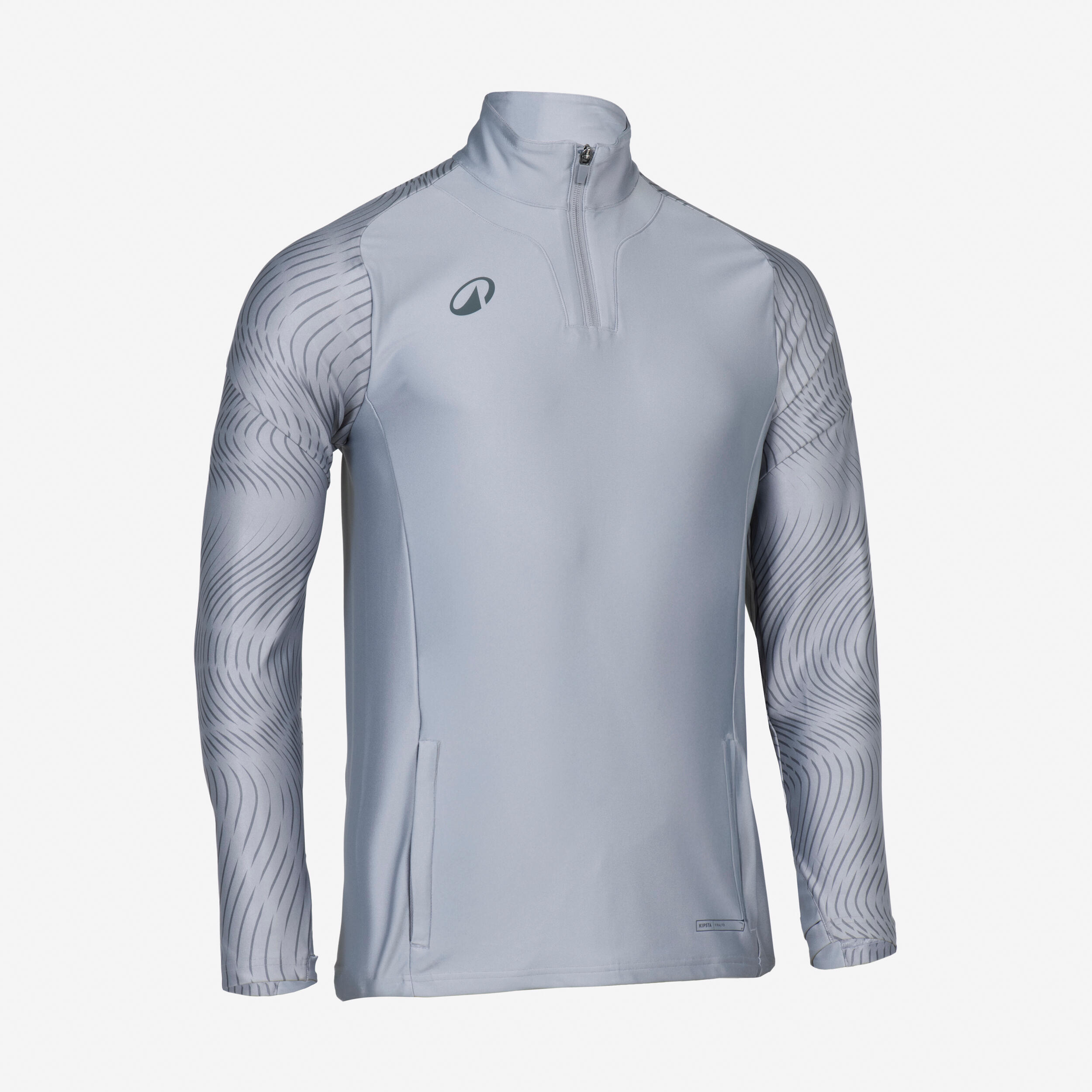 Bluza piłkarska Kipsta Viralto Wavy Club na krótki suwak