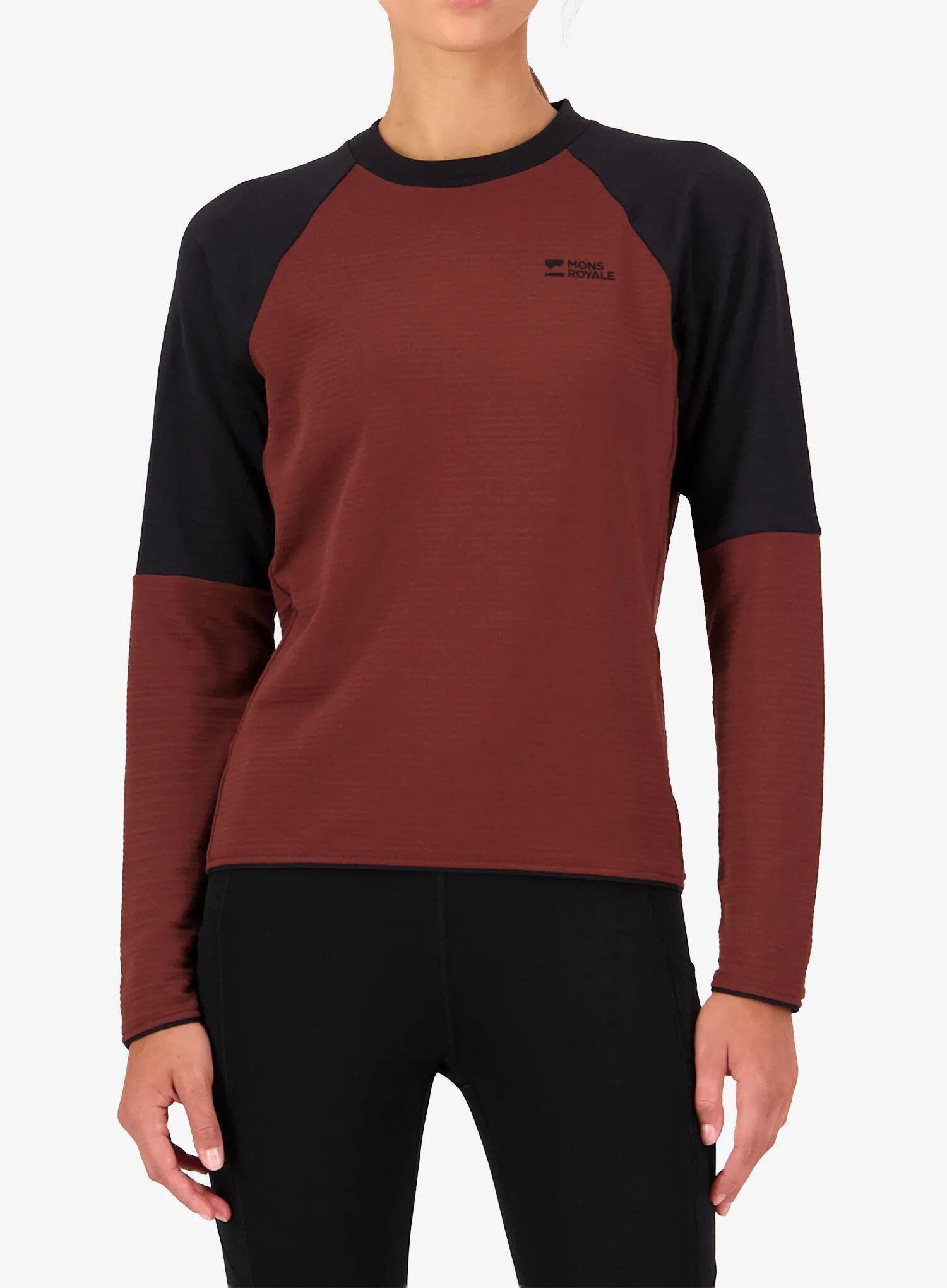 Bluza damska Mons Royale Quad Merino Fleece Pullover