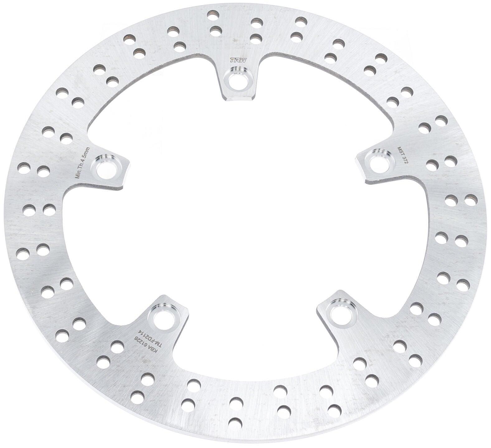 TRW Lucas MST372 tarcza hamulcowa 265 mm 5-otworowa sztywna