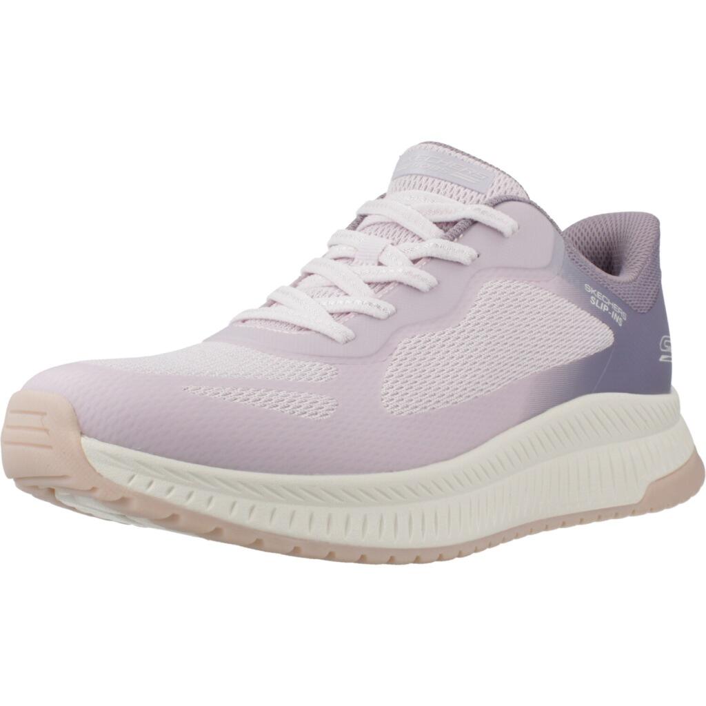 Buty SKECHERS BOBS SQUAD 4 STAPLE LOOK Fioletowy
