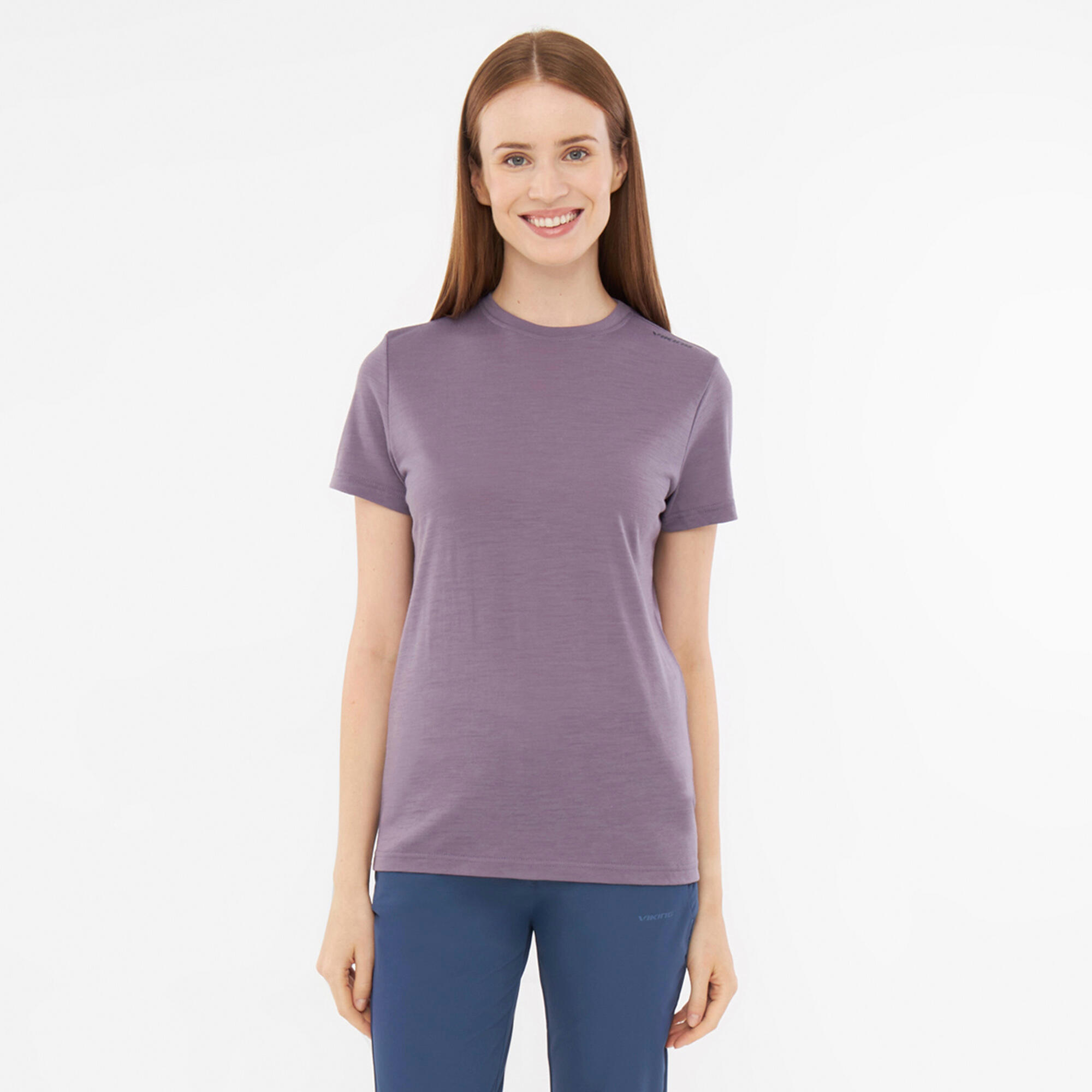 T-shirt damski VIKING Salen Lady Merino