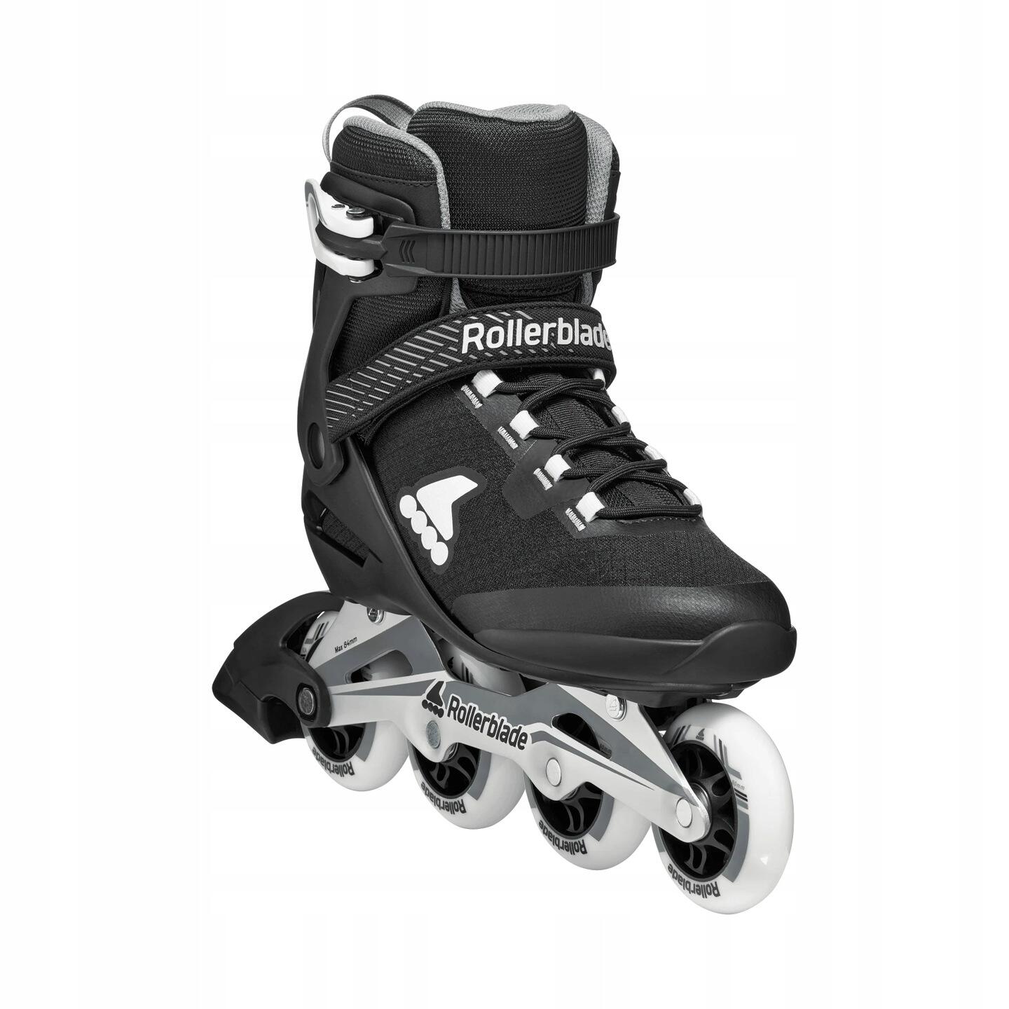 Męskie łyżworolki Rollerblade Macroblade 80 Marine Black/Grey