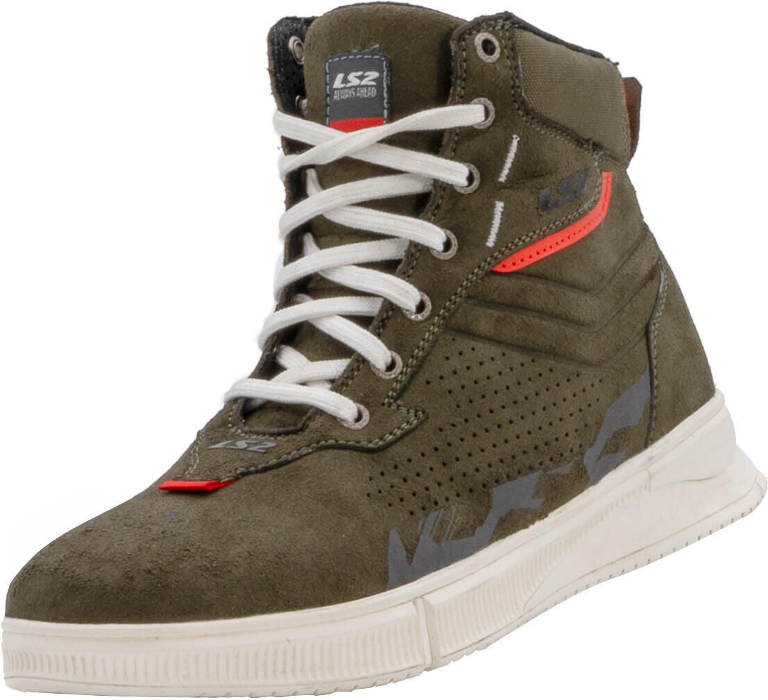 Męskie buty Ls2 Chrome w kolorze zielonym, rozmiar 46