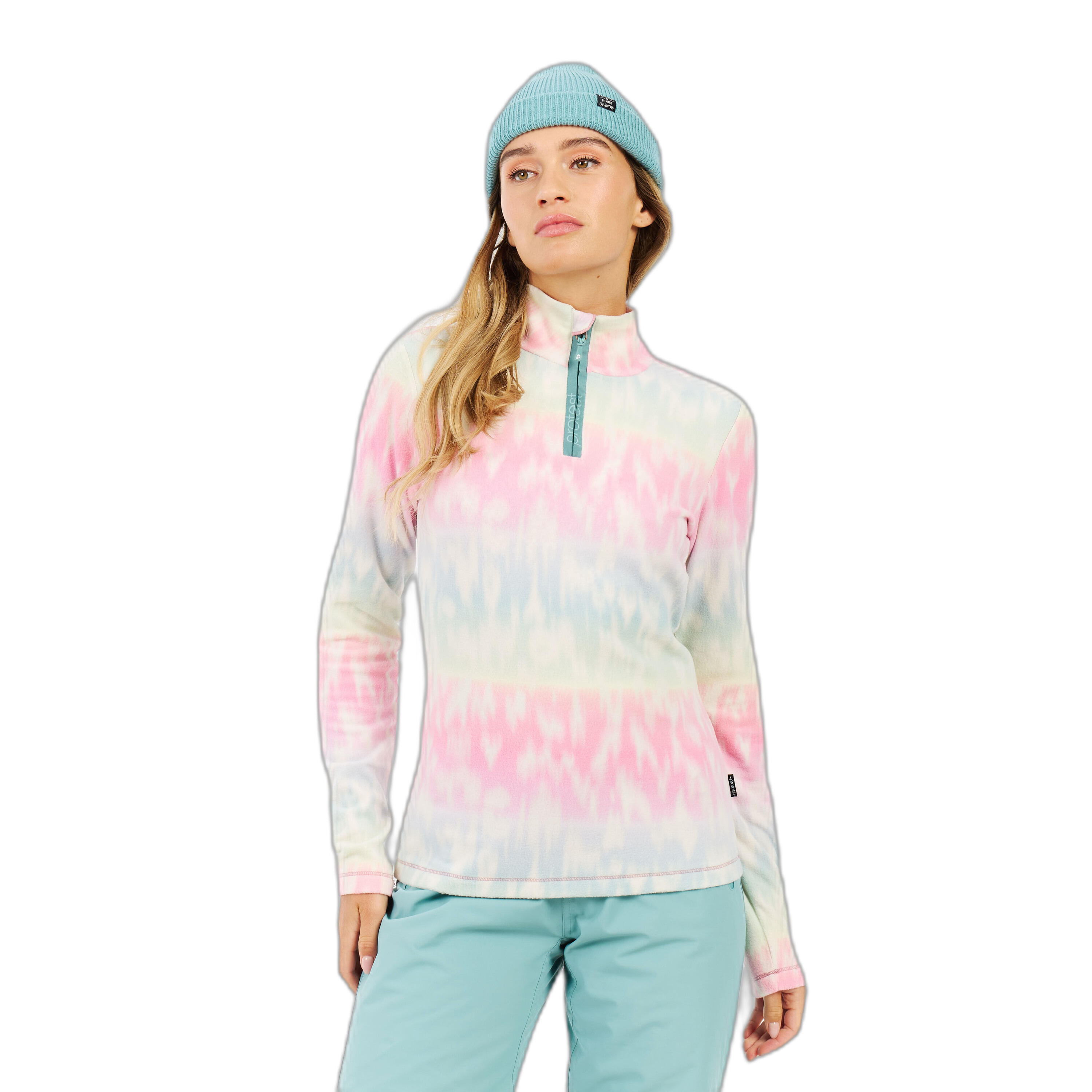 Damski polar 1/4 zip Protest Refuzzy