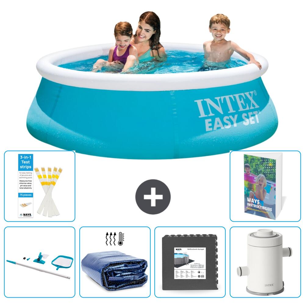 INTEX Basen Easy Set Okrągły - 183x51 cm - 7-częściowy S43