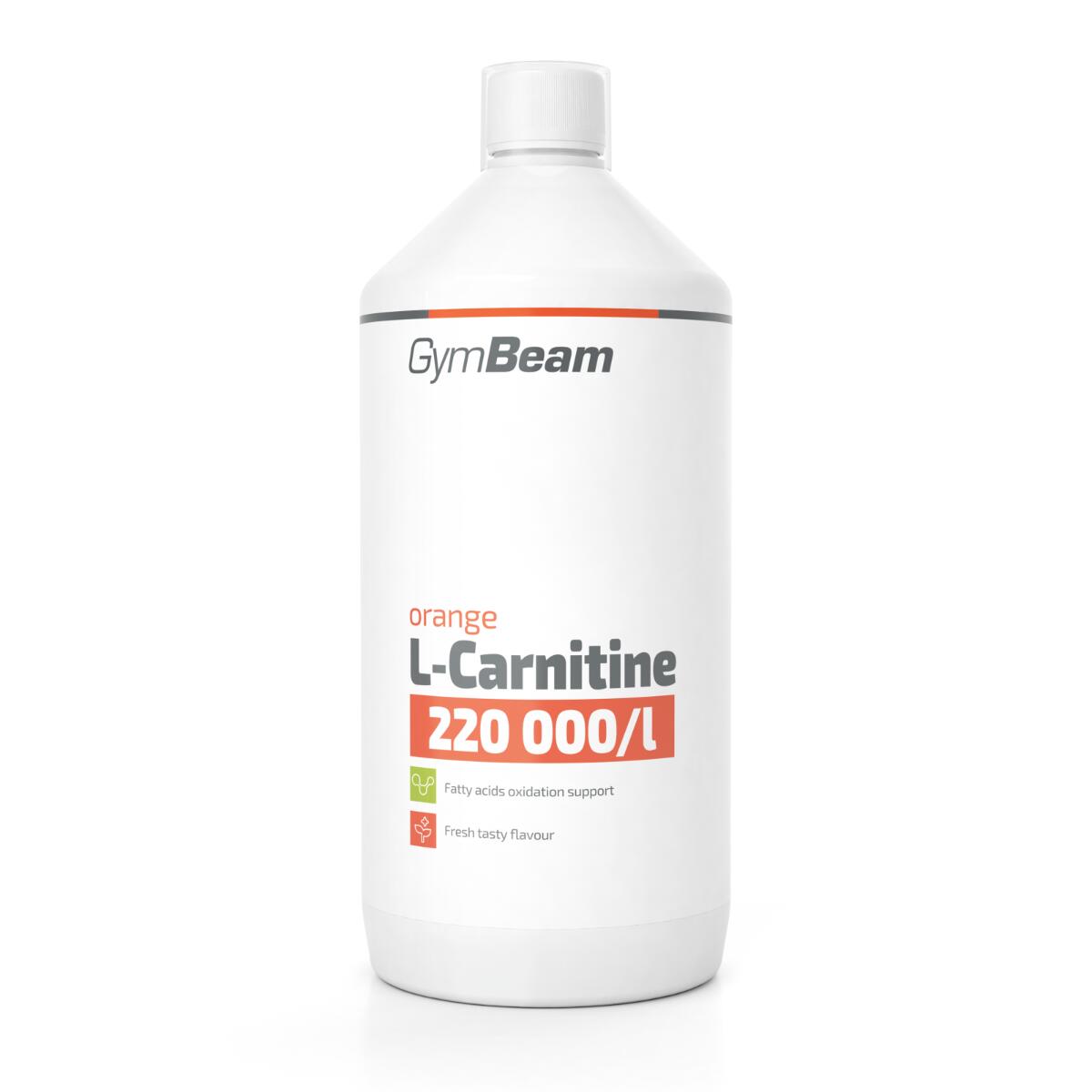 Spalacz Tłuszczu L-Karnityna GymBeam 1000 ml pomarańczowy