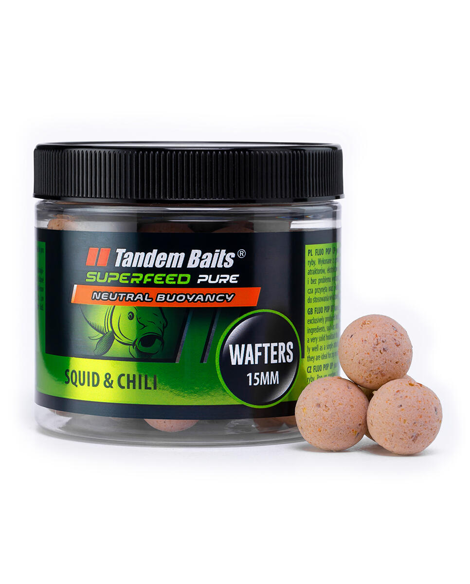 Waftersy SuperFeed Pure 15 mm/70g Squid&Chili