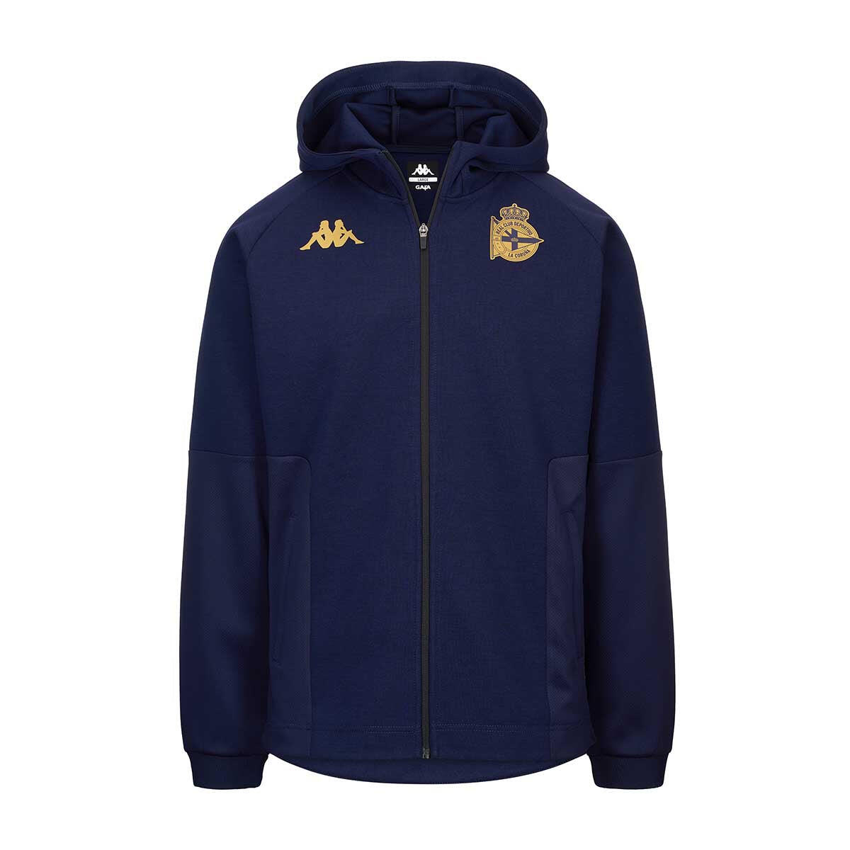 Bluza z kapturem na zamek Deportivo La Corogne