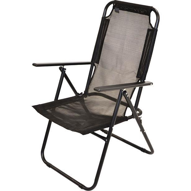 Krzesło turystyczne Enero Camp 61x66x65-108CM z podkłokietnikami