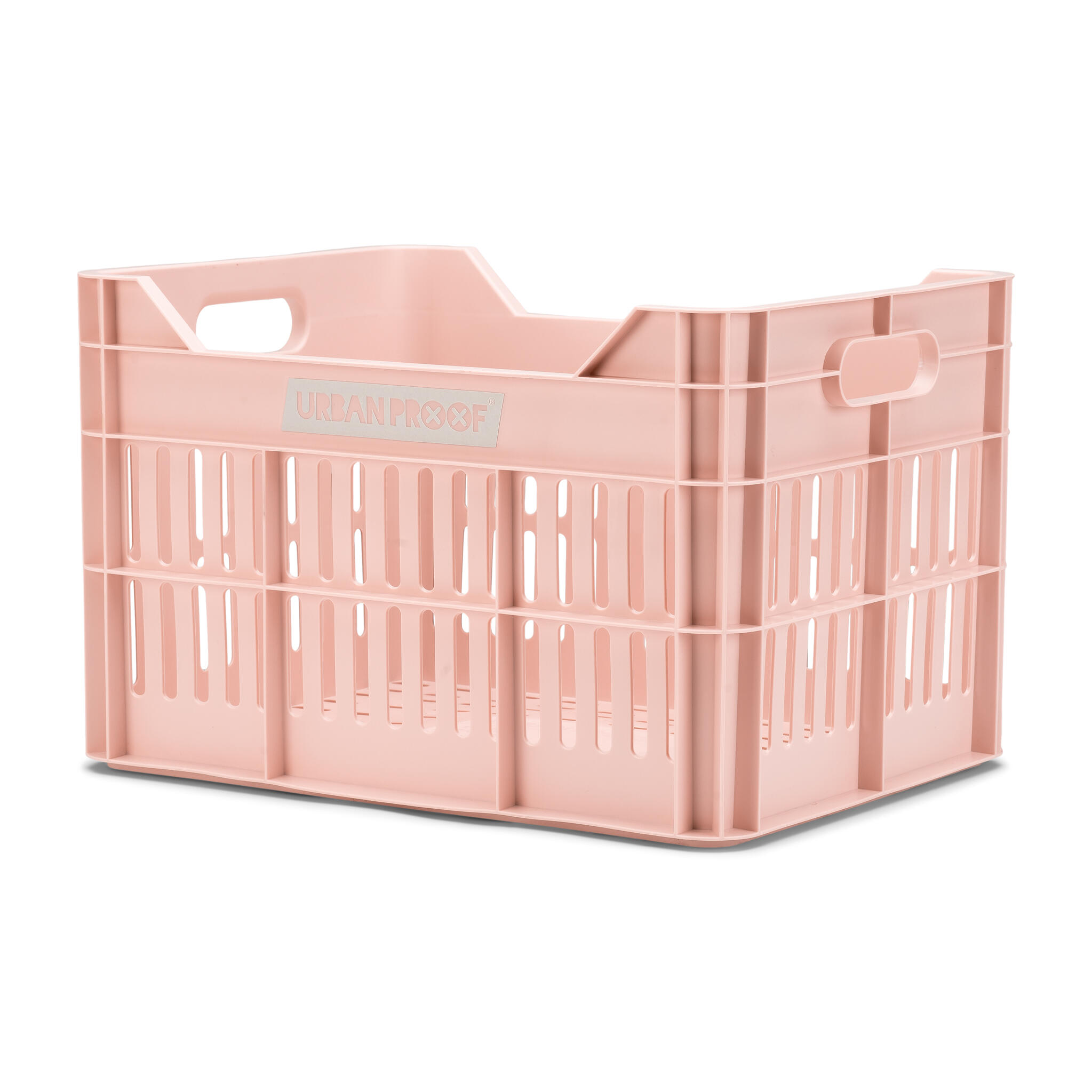 Skrzynka rowerowa Urbanproof 30L z recyklingu różowa 40 x 30 x 25 cm