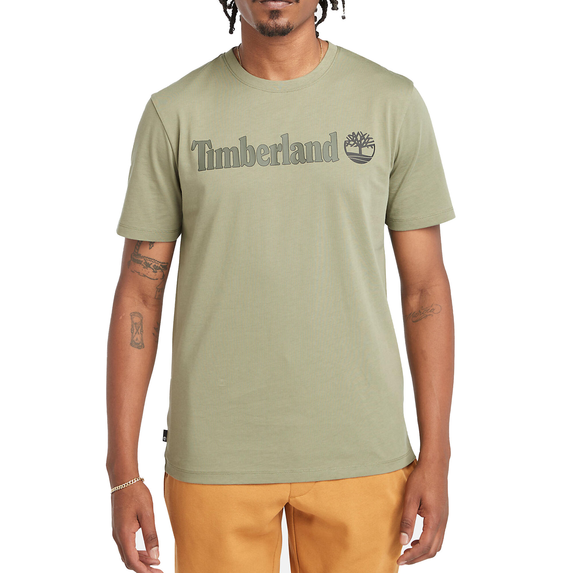 T-Shirt Kennebec River Linear Logo Rozmiar S Zielony - TB0A5UPQ590