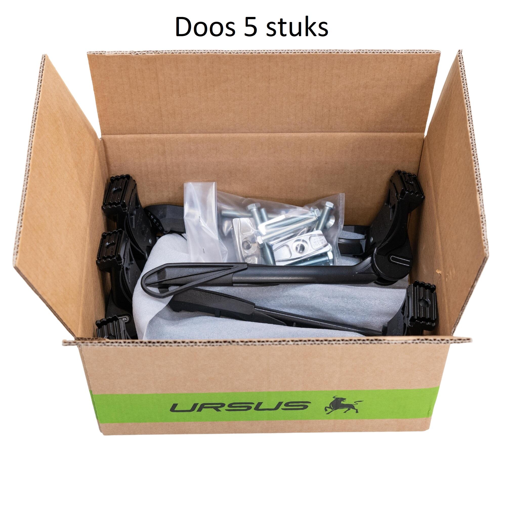 Podwójny aluminiowy stojak centralny Ursus Jumbo (x5)