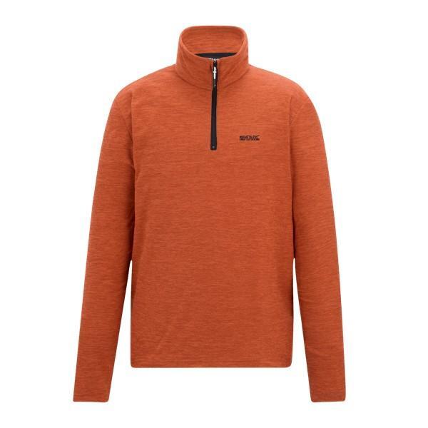 Bluza Polarowa Męska Melanżowy Suwak Do Połowy Thompson