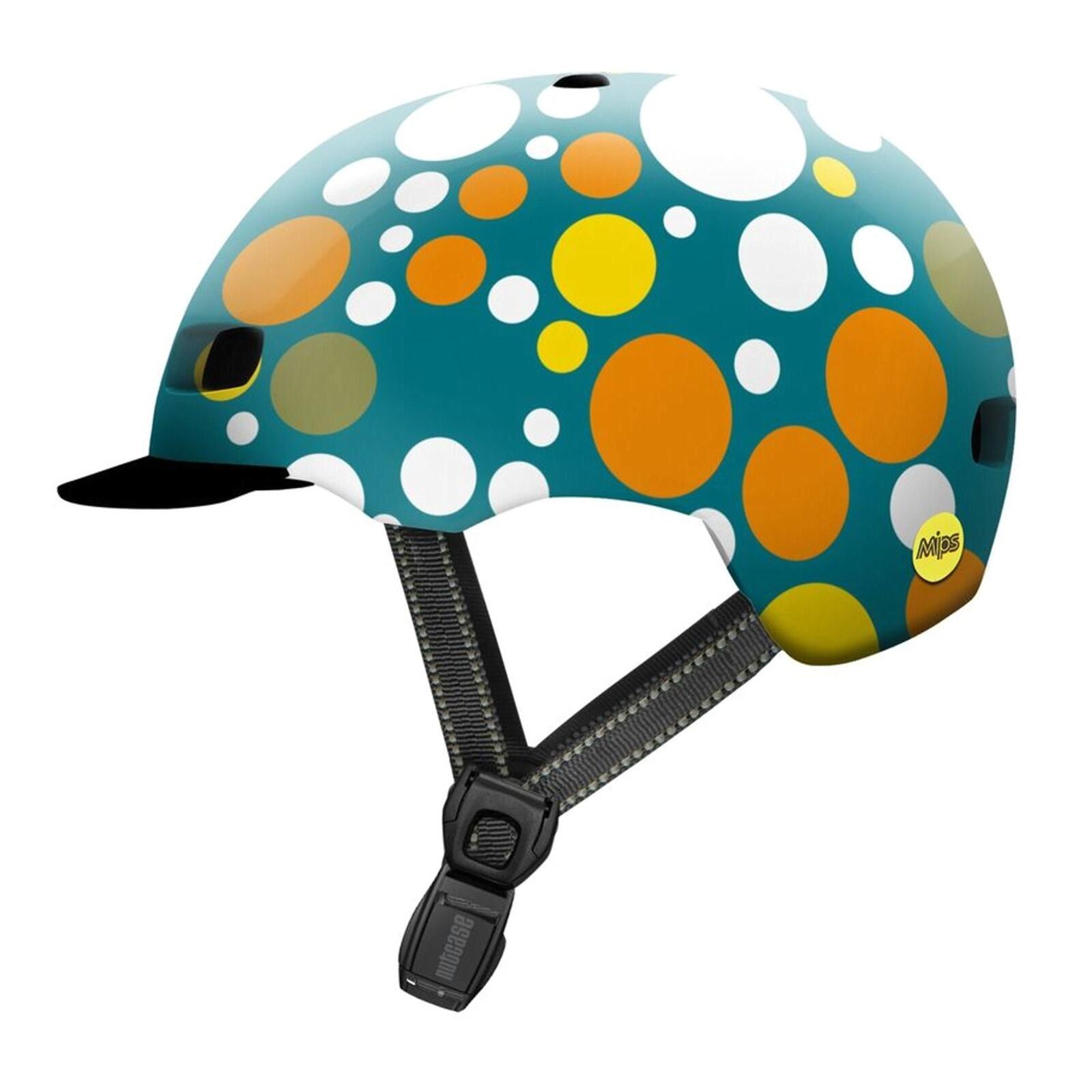 Kask rowerowy Street MIPS  połysk  POLKA FACE