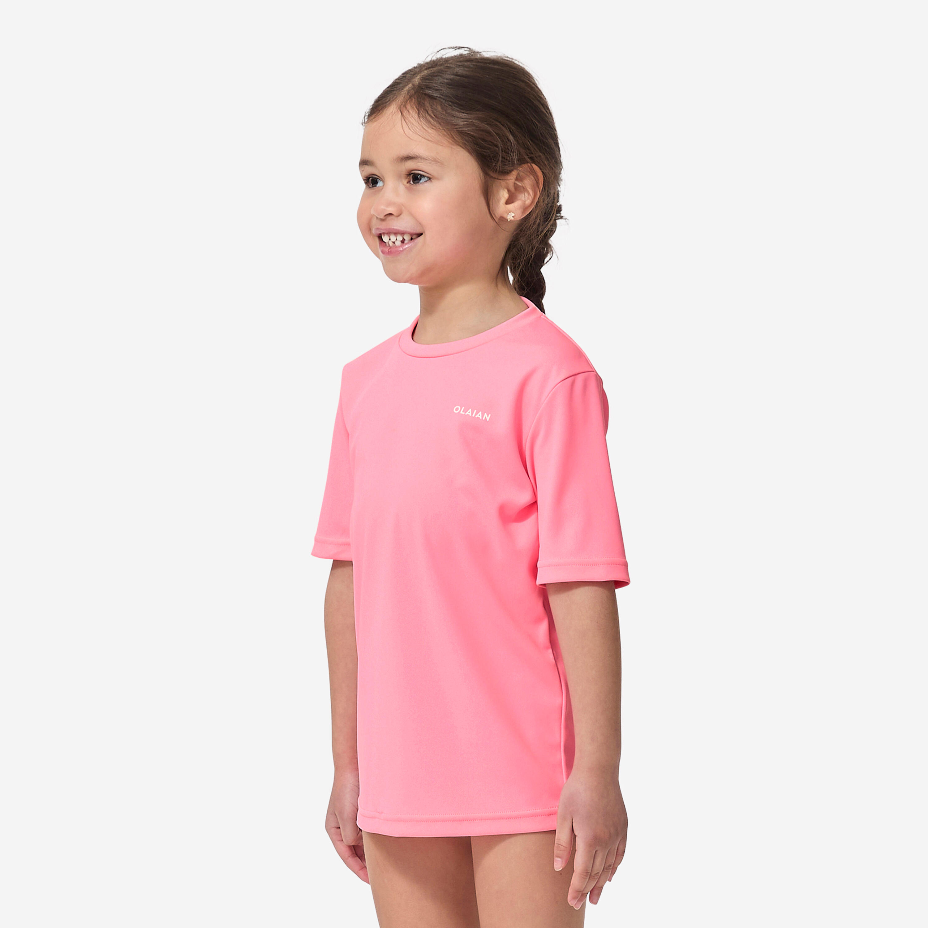 Koszulka UV surfingowa dla dzieci Decathlon Water T-shirt 100