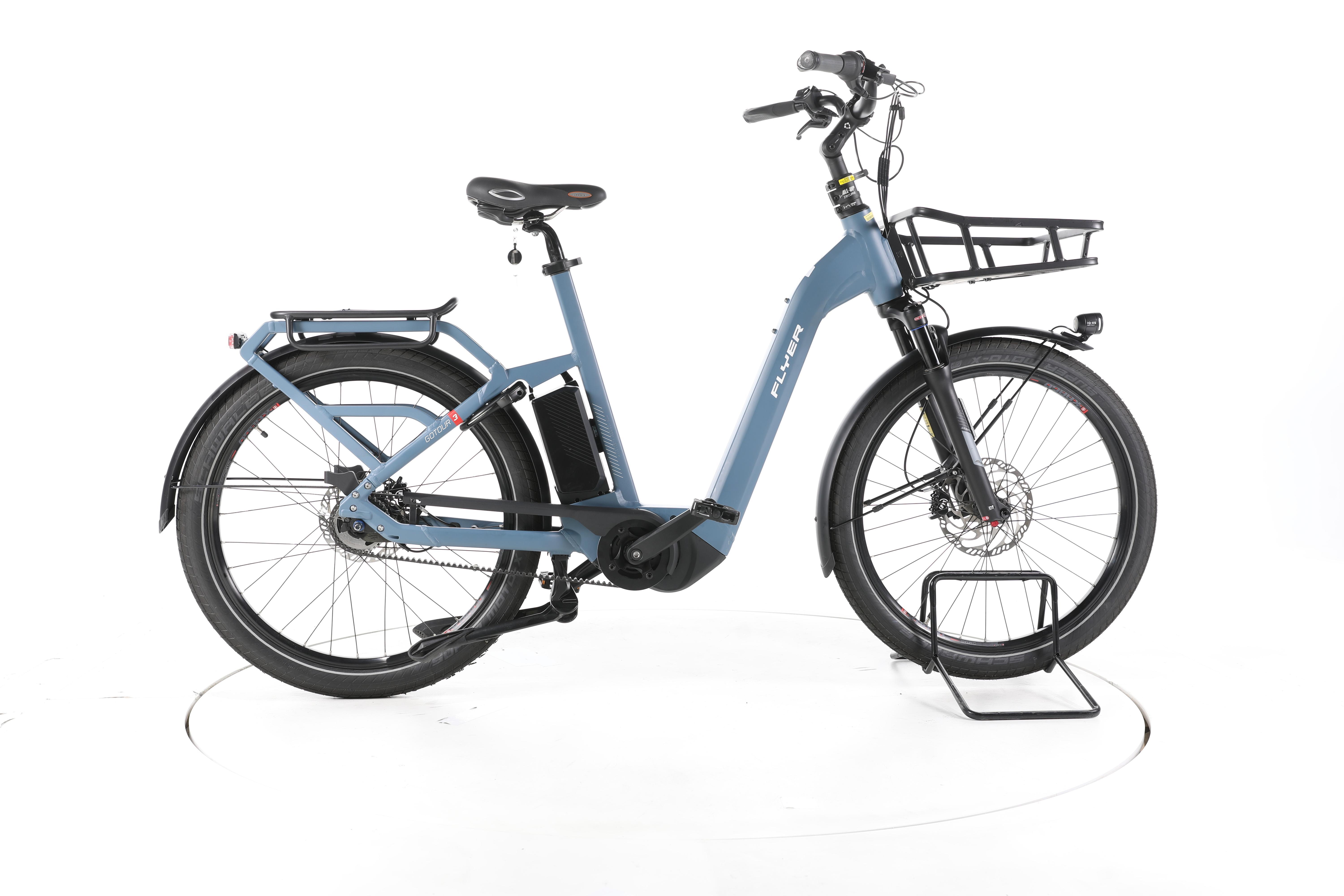 Second Life - FLYER Gotour 3 7.43 City E-Bike Niska rama - Bardzo dobry stan