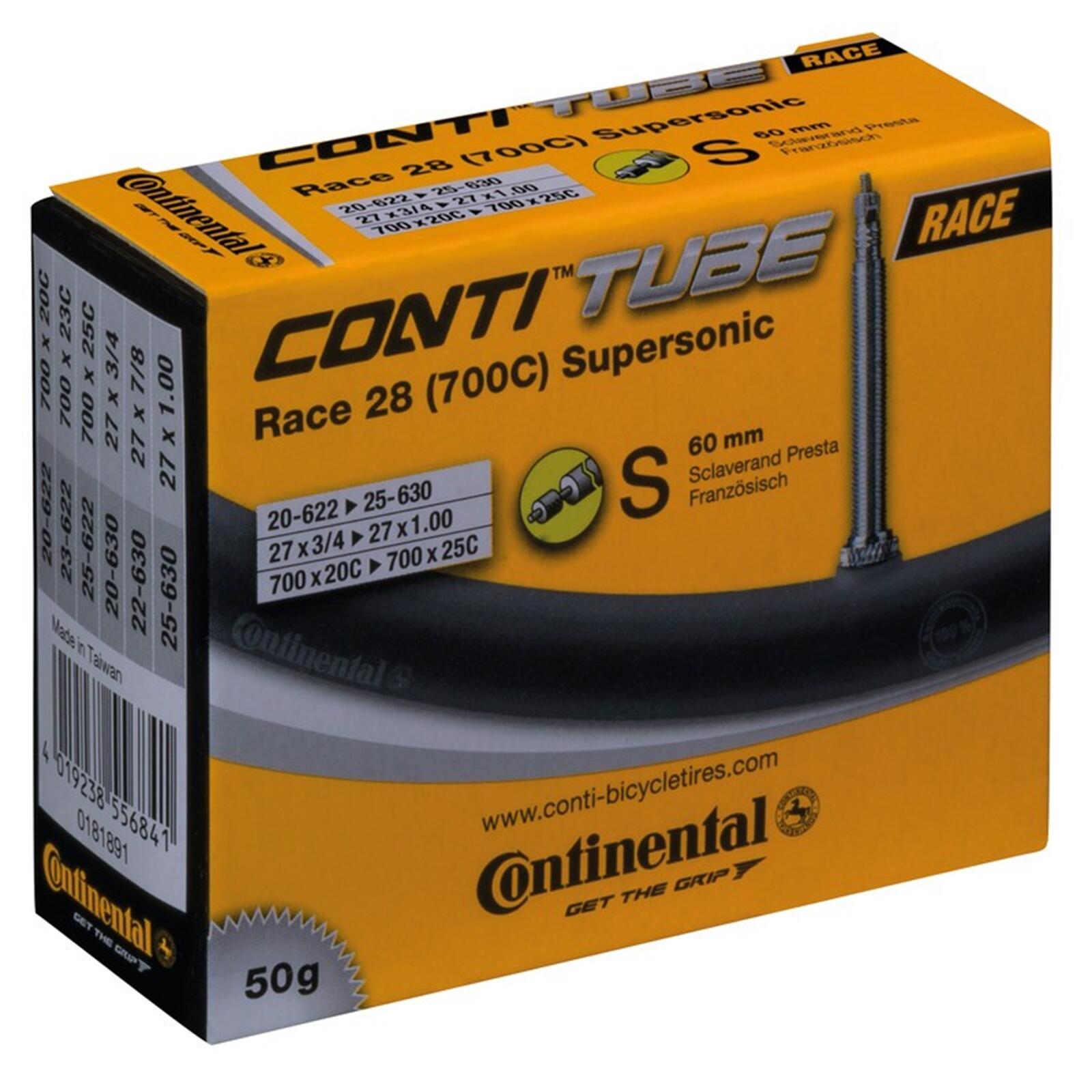 Komora powietrzna zaworu Presta Continental Supersonic 700x20-25