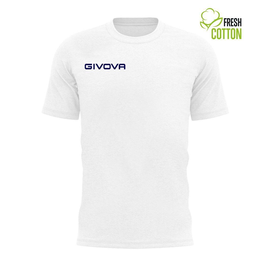 Bawełniana koszulka Givova Fresh White White