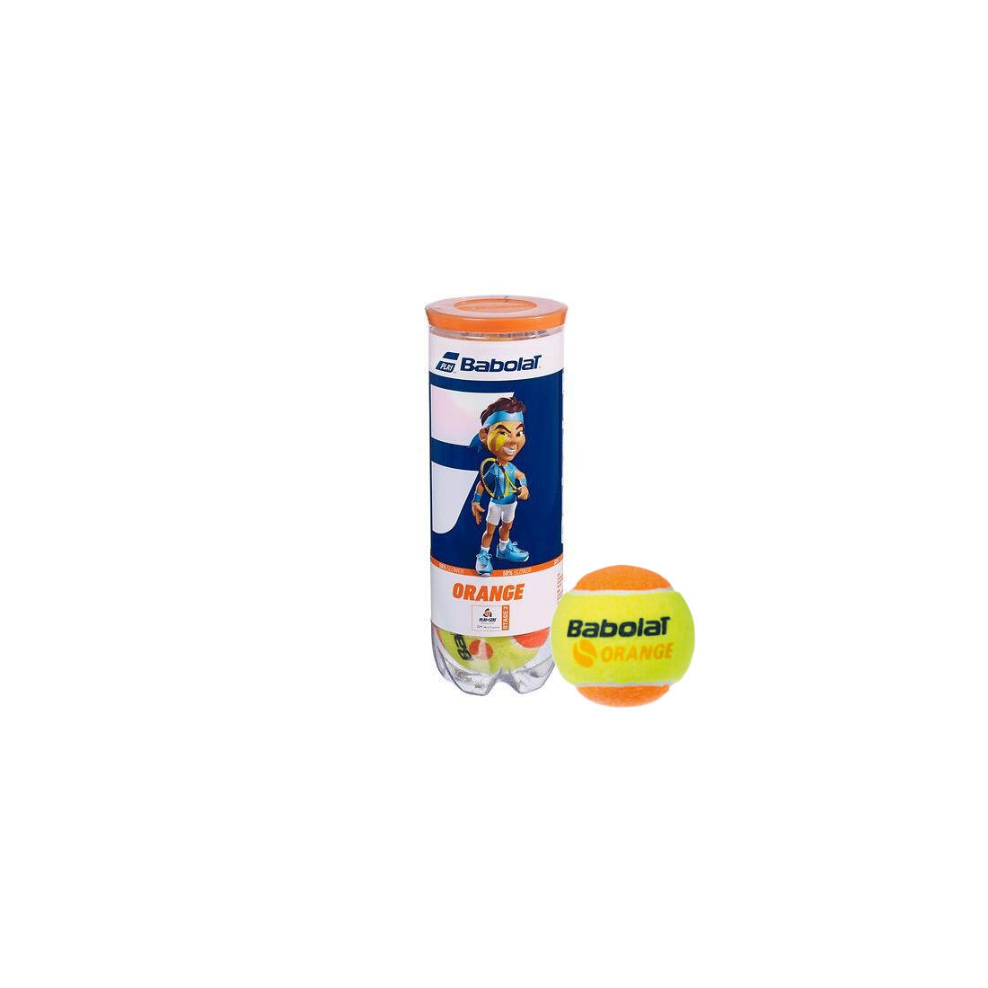 Piłki tenisowe Babolat ST2 Orange 3 szt