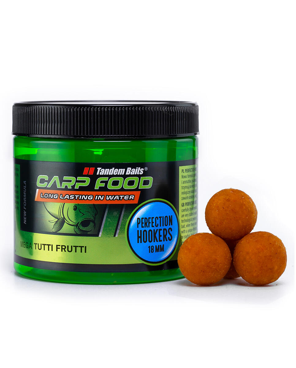 Kulki Haczykowe Carp Food Perfection Hookers 18mm/120g Mega Tutti Frutti