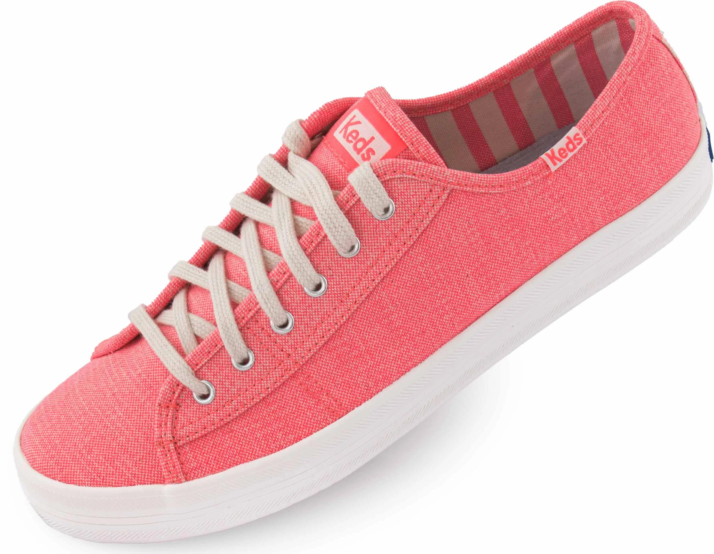 Buty Damskie Keds Wms Kickstart Canvas Jasny Koral Pomarańczowo Różowy