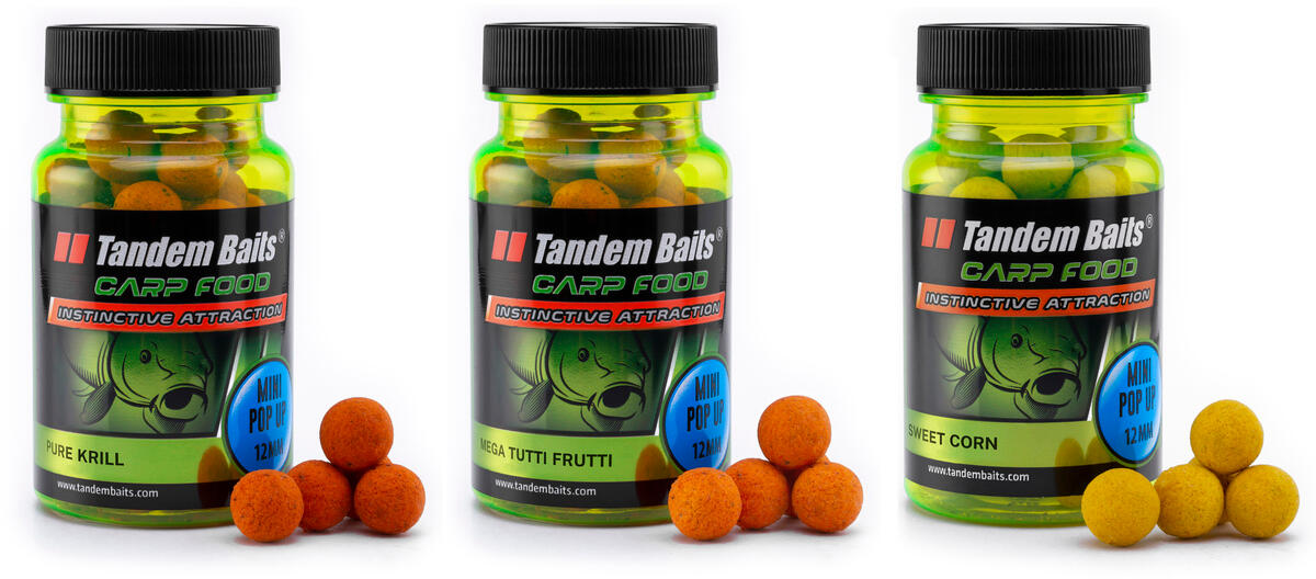 Mini kulki pływające Carp Food Perfection Pop-Up 12mm/30g Mix nr 2 – 3 sztuki