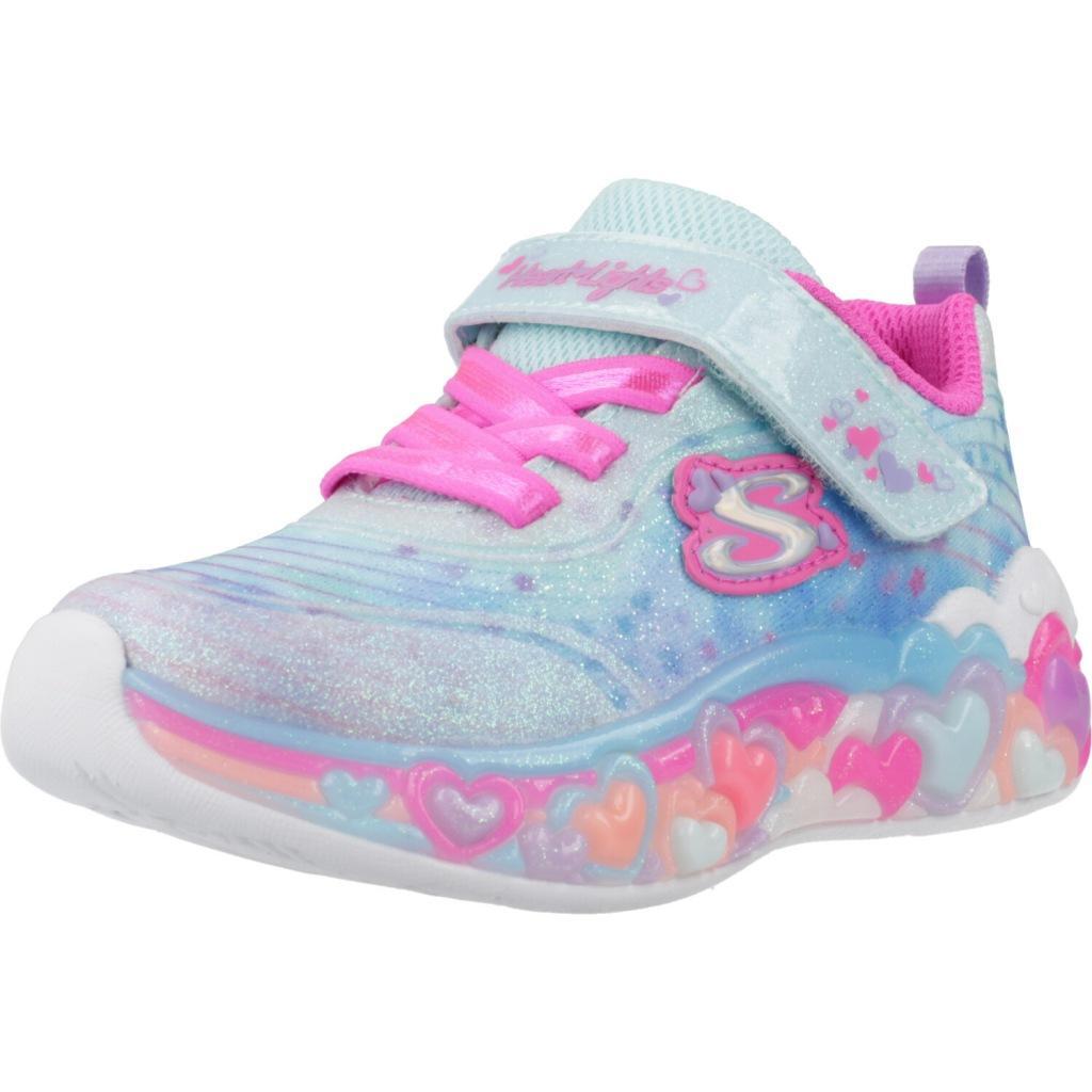 Buty SKECHERS ETERNAL HEART LIGHTS Niebieski