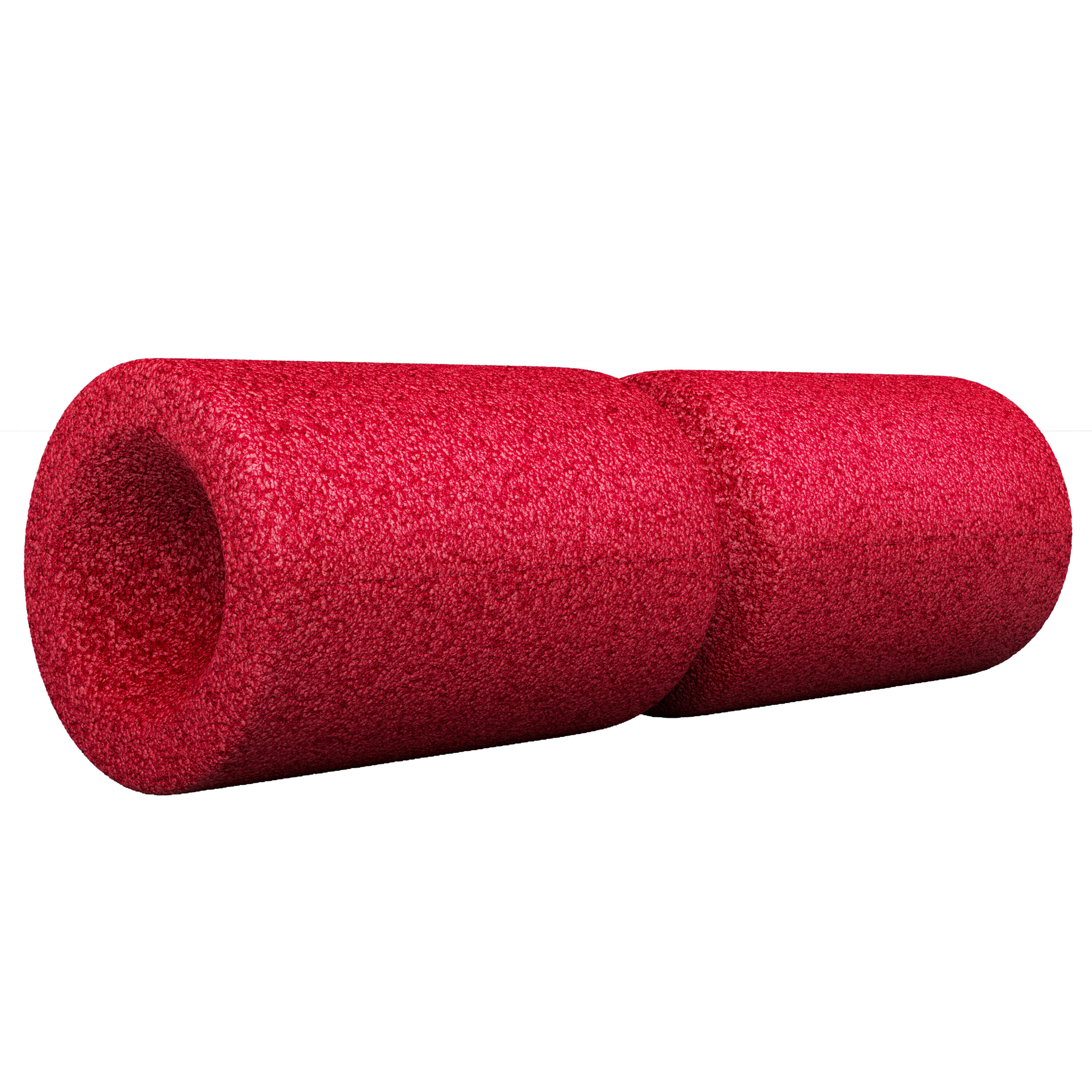 Wałek fitness 38 cm Gorilla Sports czerwony