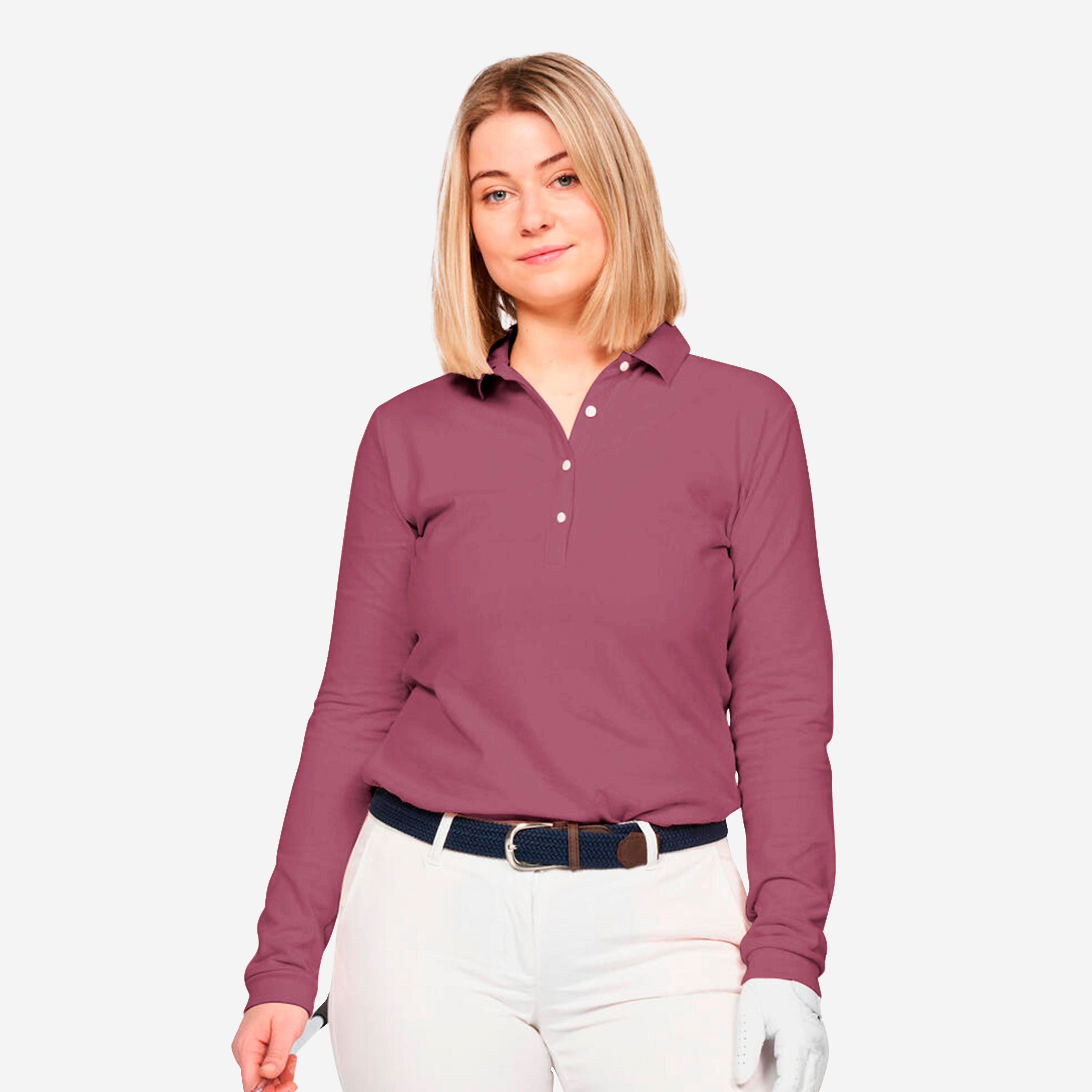 Koszulka polo do golfa damska MW500