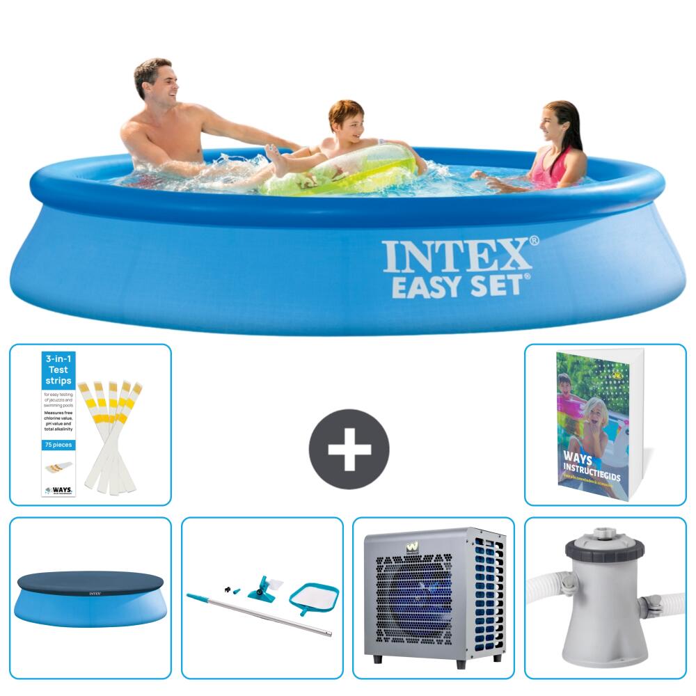 INTEX Basen Easy Set Okrągły - 305x61 cm - 7-częściowy S109