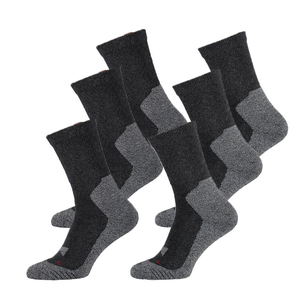 Skarpetki turystyczne Xtreme 6-pack Multi Antracyt