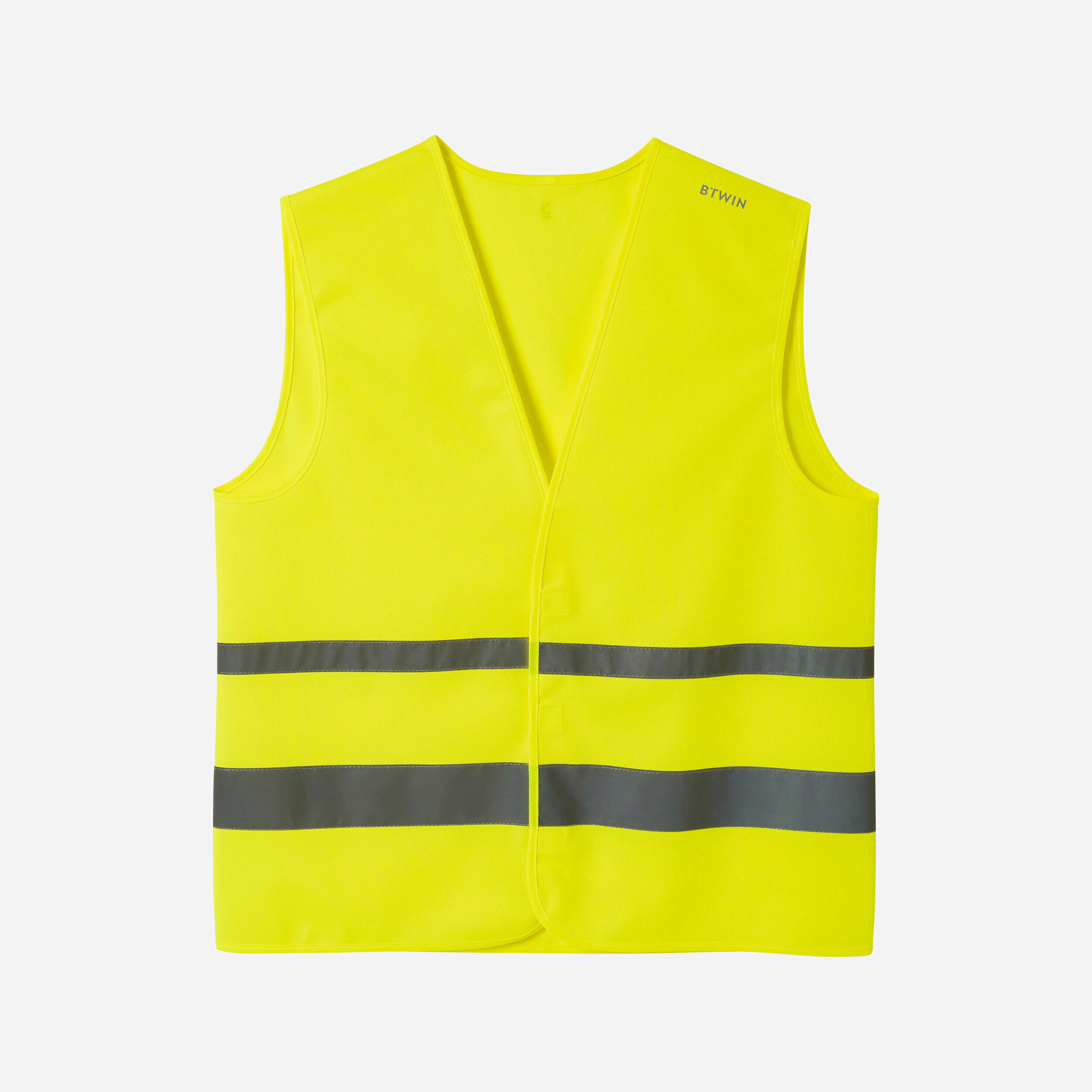 Second Life - Kamizelka odblaskowa rowerowa Btwin Fluo PPE - Stan Doskonały