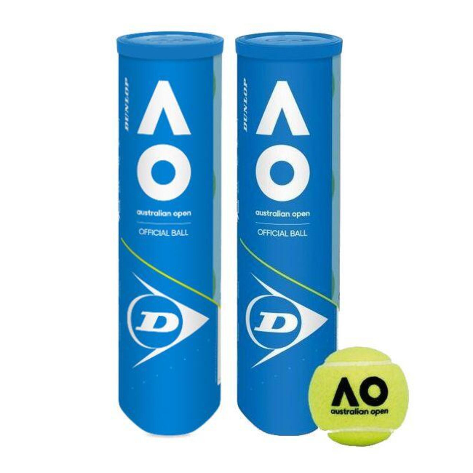 Piłka tenisowa Dunlop Australian Open - Bipack 2x4szt