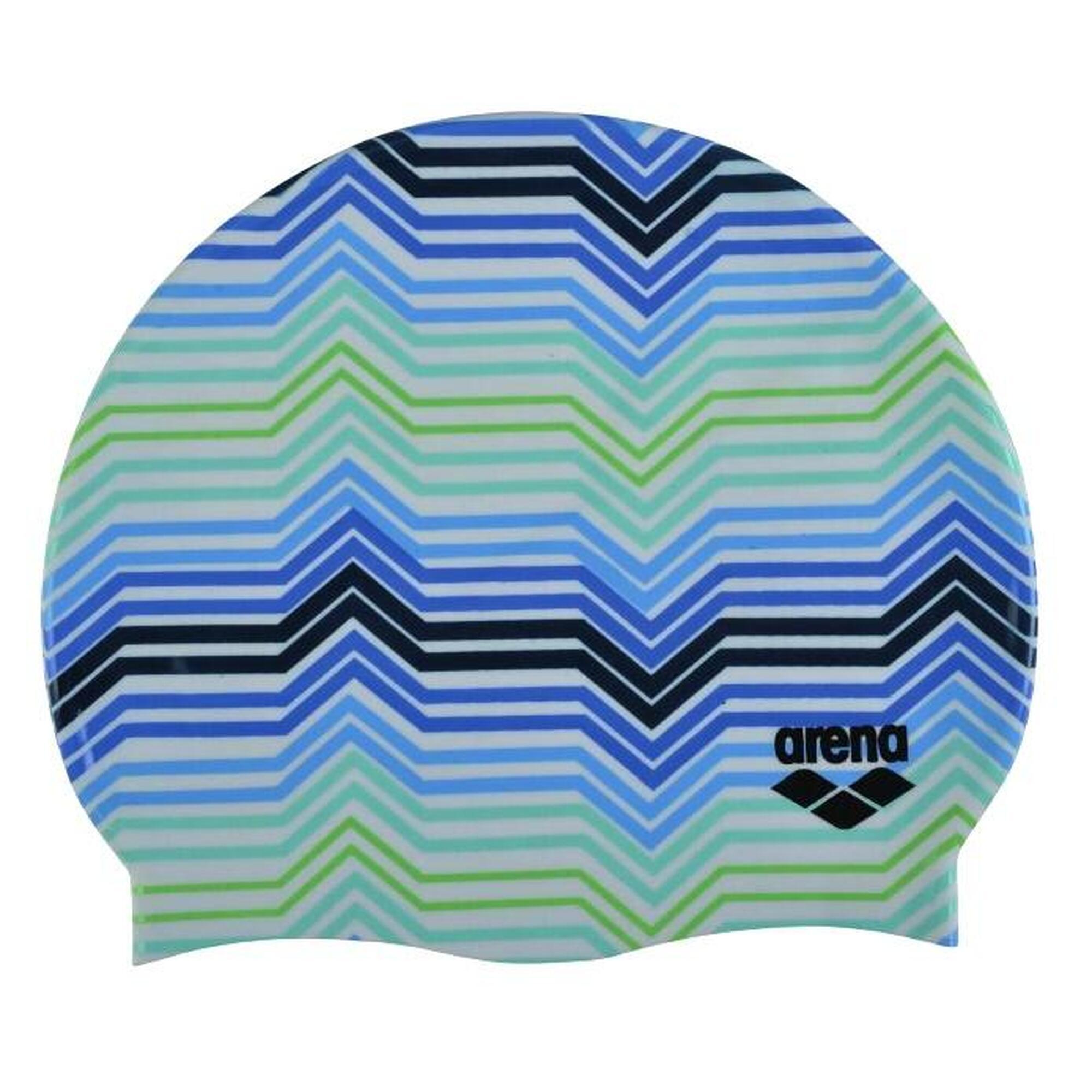 Czepek pływacki na basen dla dzieci Arena Print II Stripes