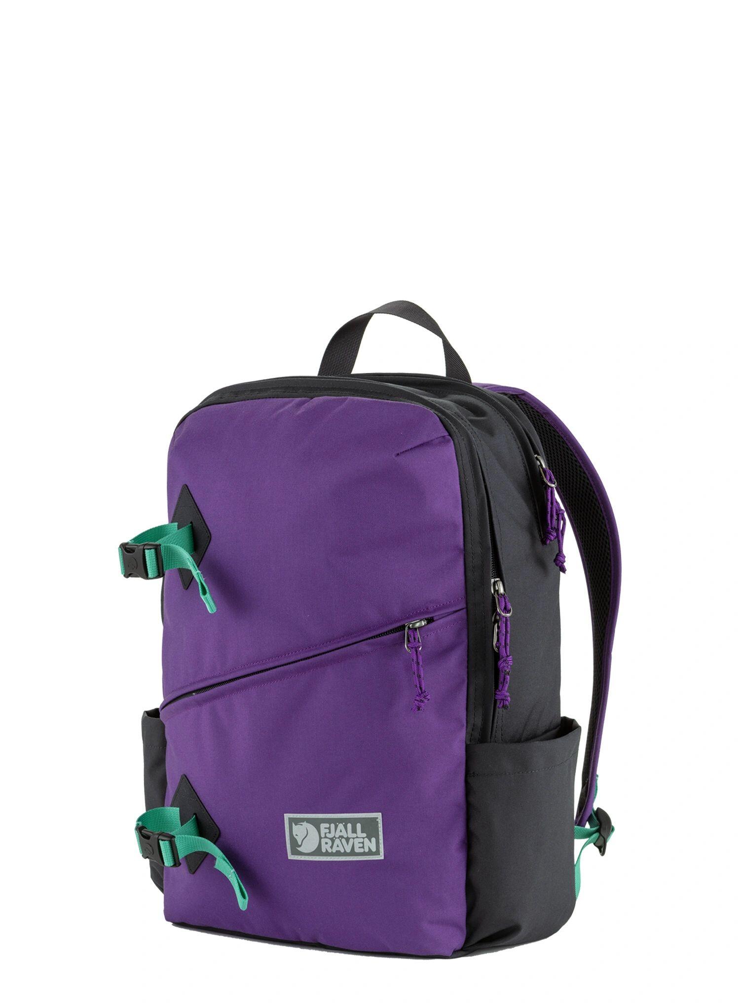 Plecak na laptopa Fjallraven Vardag Backpack 17 - violette/coal black