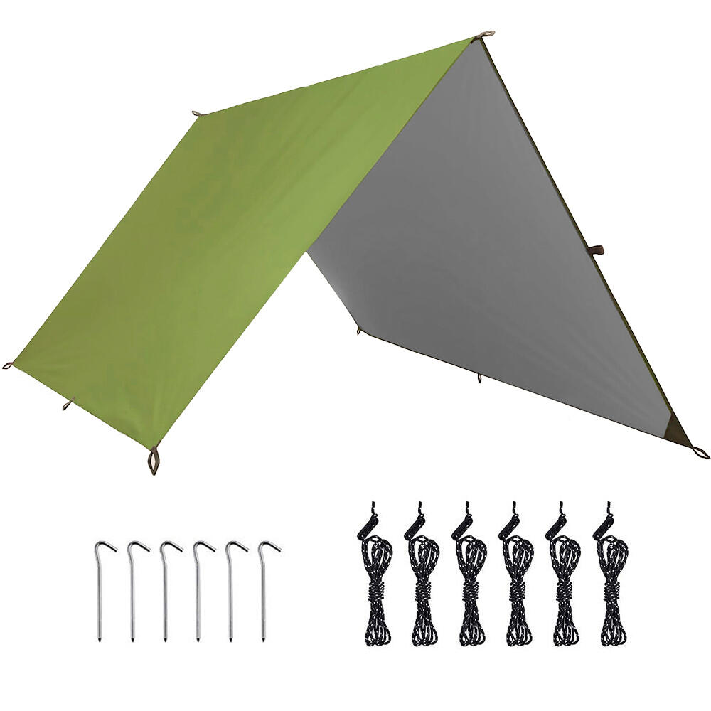 Tarp Wodoodporna plandeka 3x3 metry z torbą prezentową
