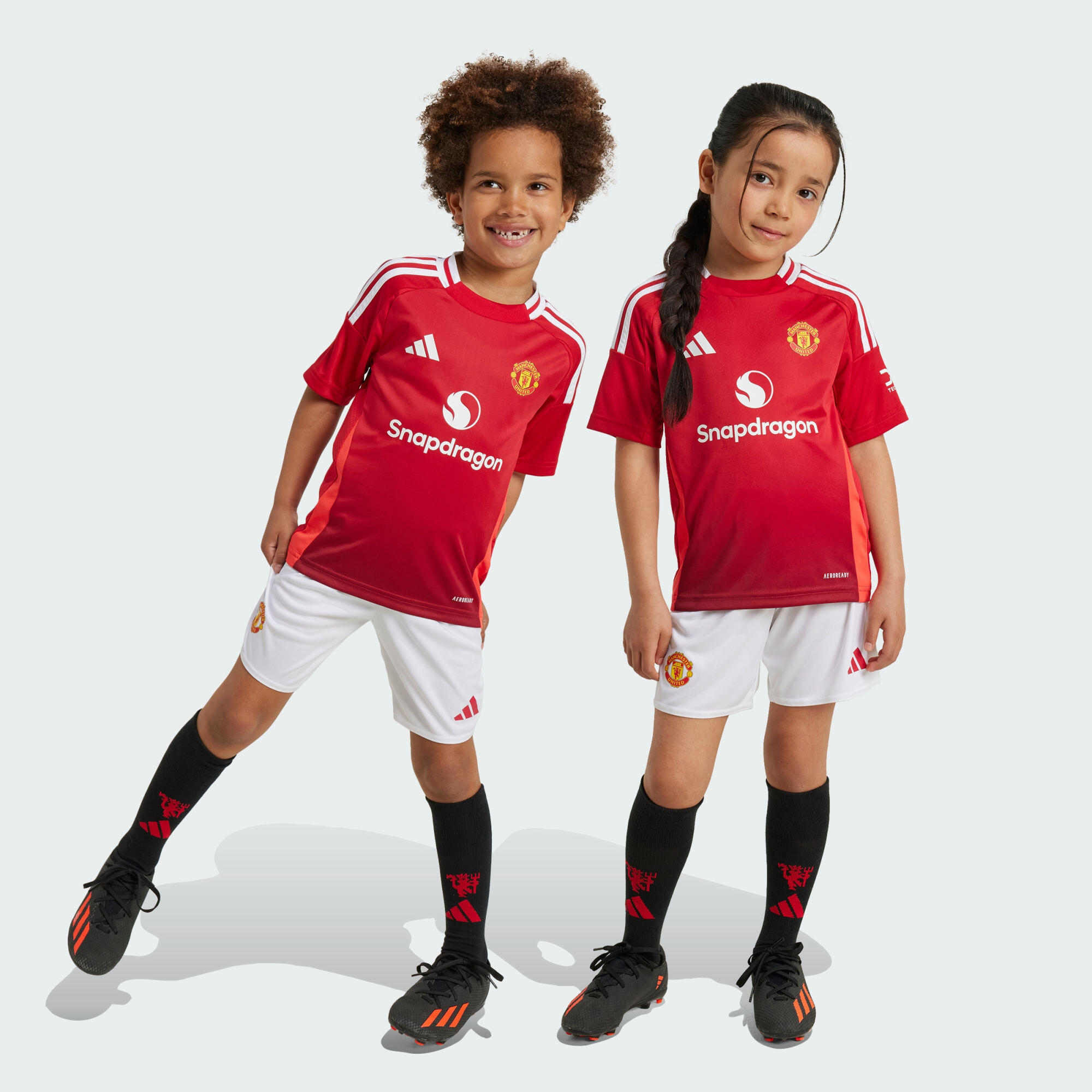 Zestaw Manchester United 24/25 Home Mini Kids