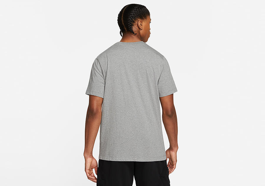 Koszulka męska nike air jordan brand crew tee carbon heather