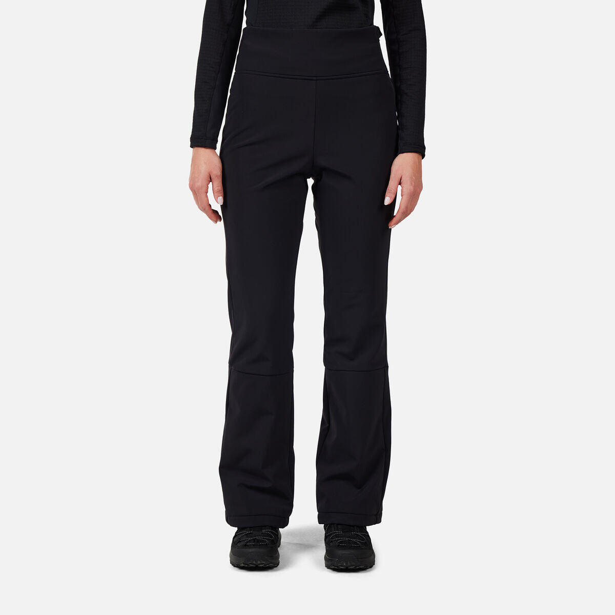 Spodnie narciarskie damskie Rossignol Ski Softshell Black - L