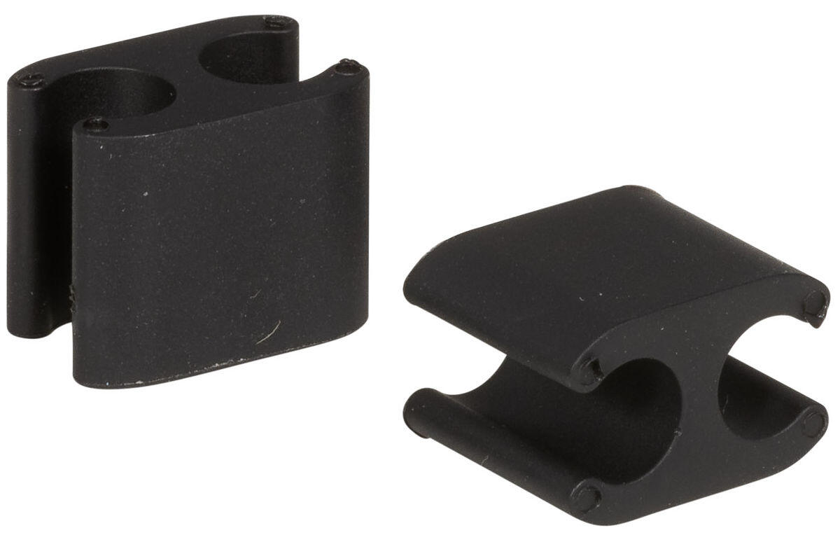Elvedes klipsy kablowe Duo PVC 5,0/2,5 mm Di2 czarne 50 szt