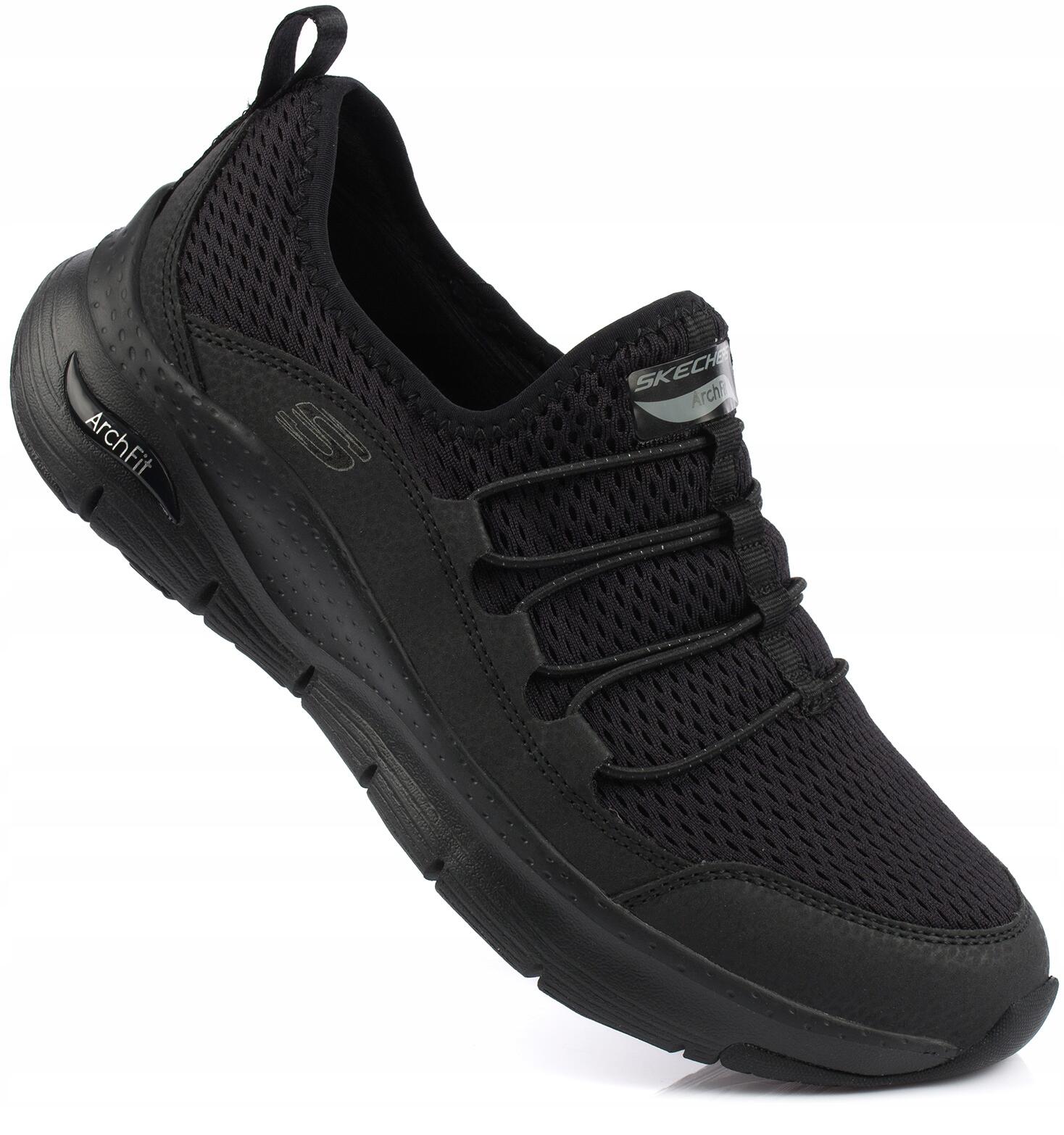 Damskie buty sportowe sneakersy slip-on SKECHERS ARCH-FIT LUCKY THOUGHTS