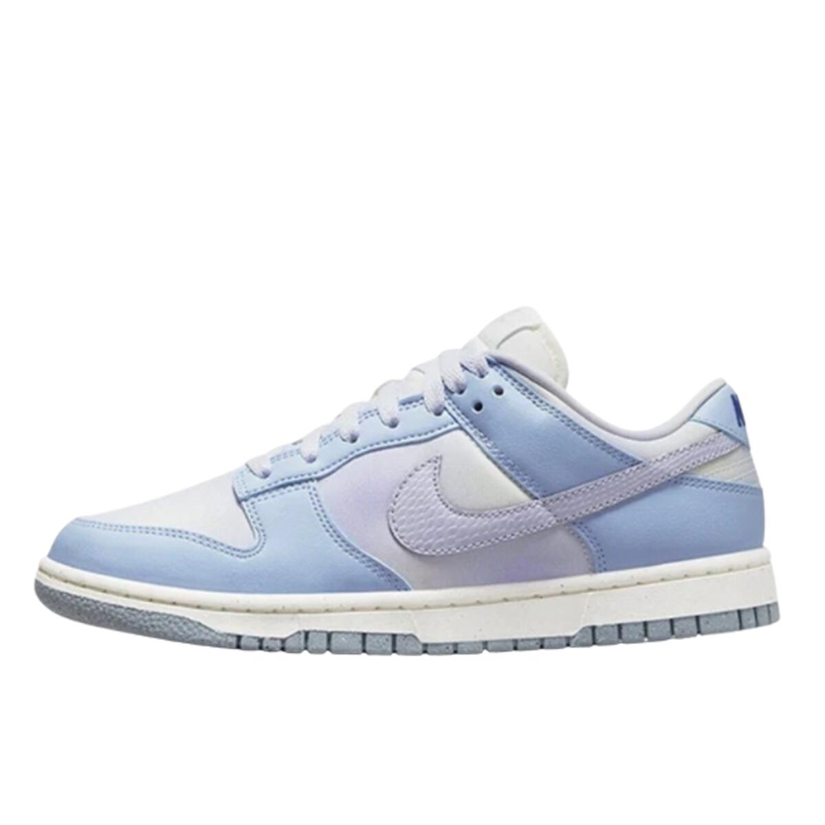 Nike Dunk Low White Blue Airbrush