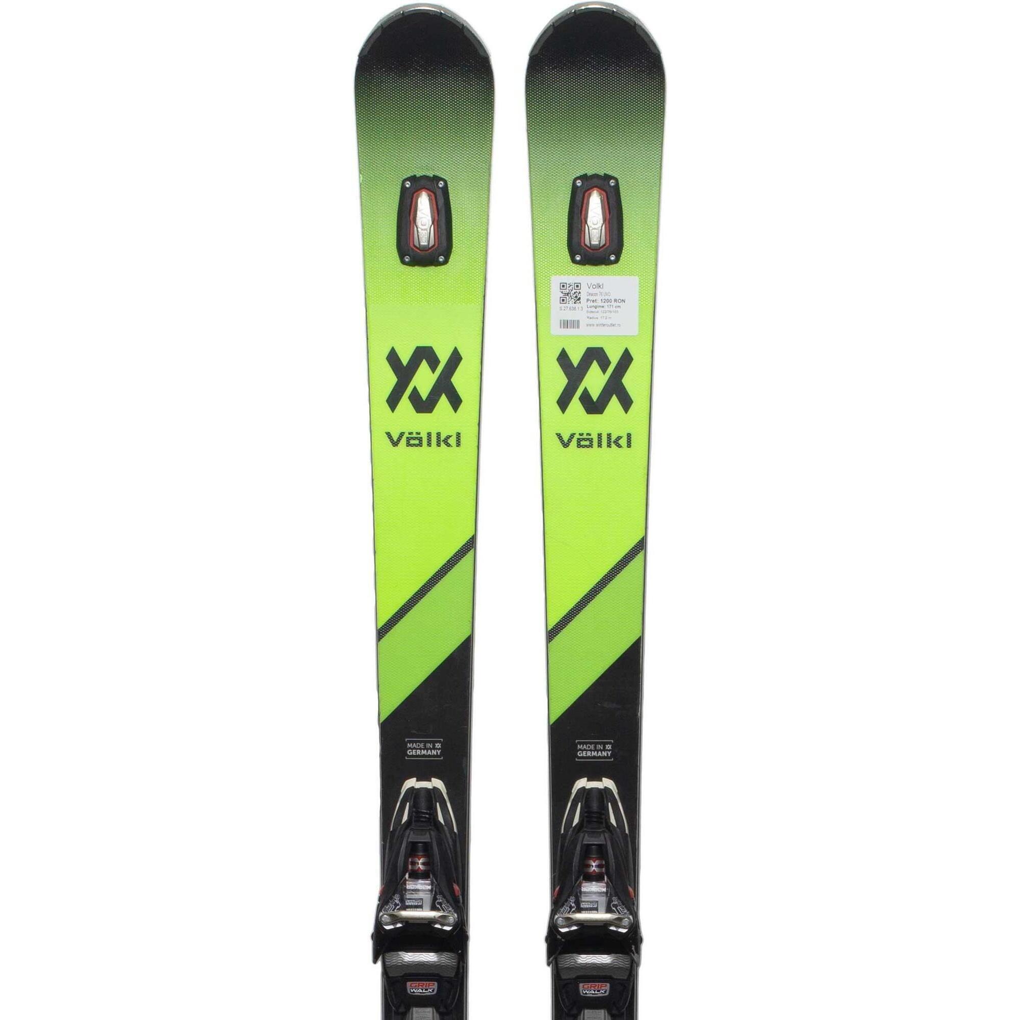 Second Life- Narty VOLKL Deacon 76 UVO  176 cm- Stan bardzo dobry